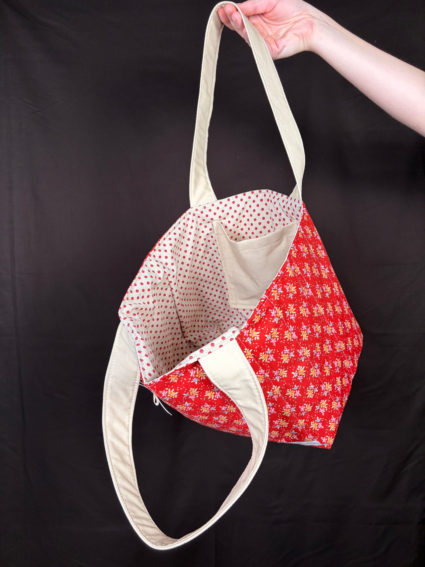 Frosted Holly Tote Bag *limited-edition*