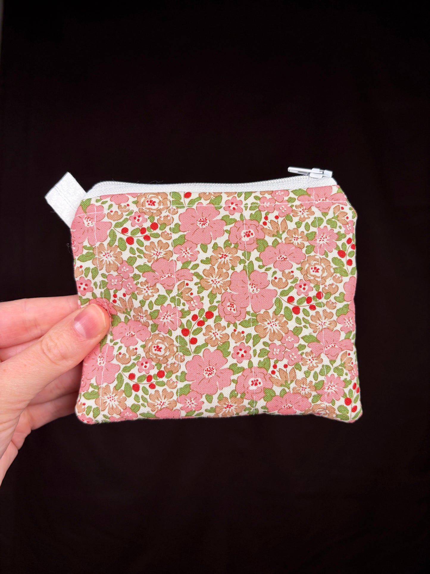 Winter Bloom Keychain Wallet *limited-edition*