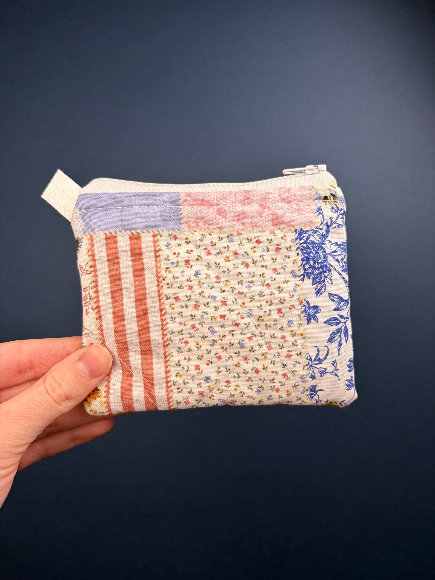 Colorful Picnic Keychain Wallet