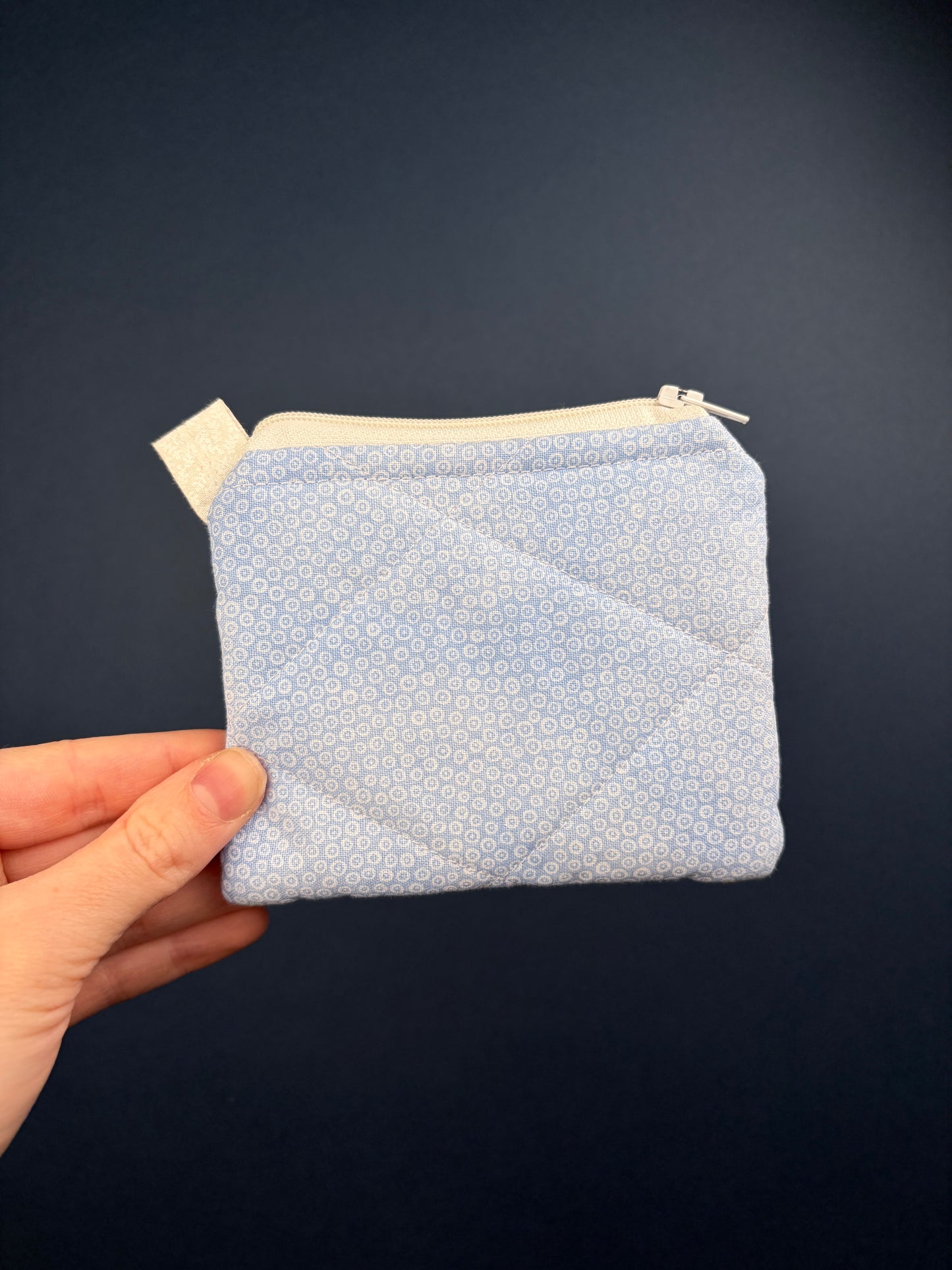 Ocean Blue Keychain Wallet