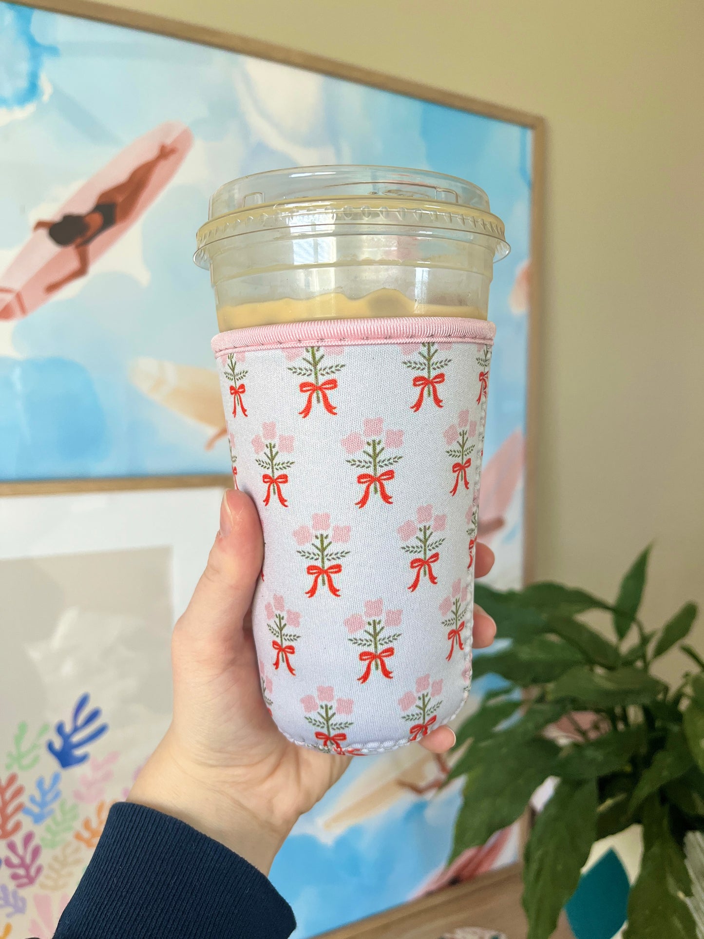 Medium Floral Bouquet Cup Coozie