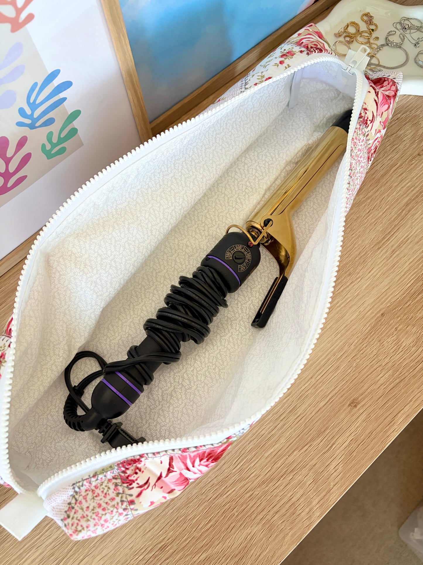 Rosette Medium Hair Tools Bag
