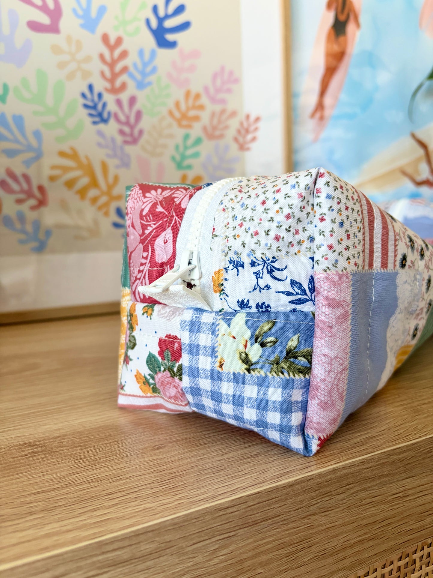 Colorful Picnic Large Hair Tools Bag
