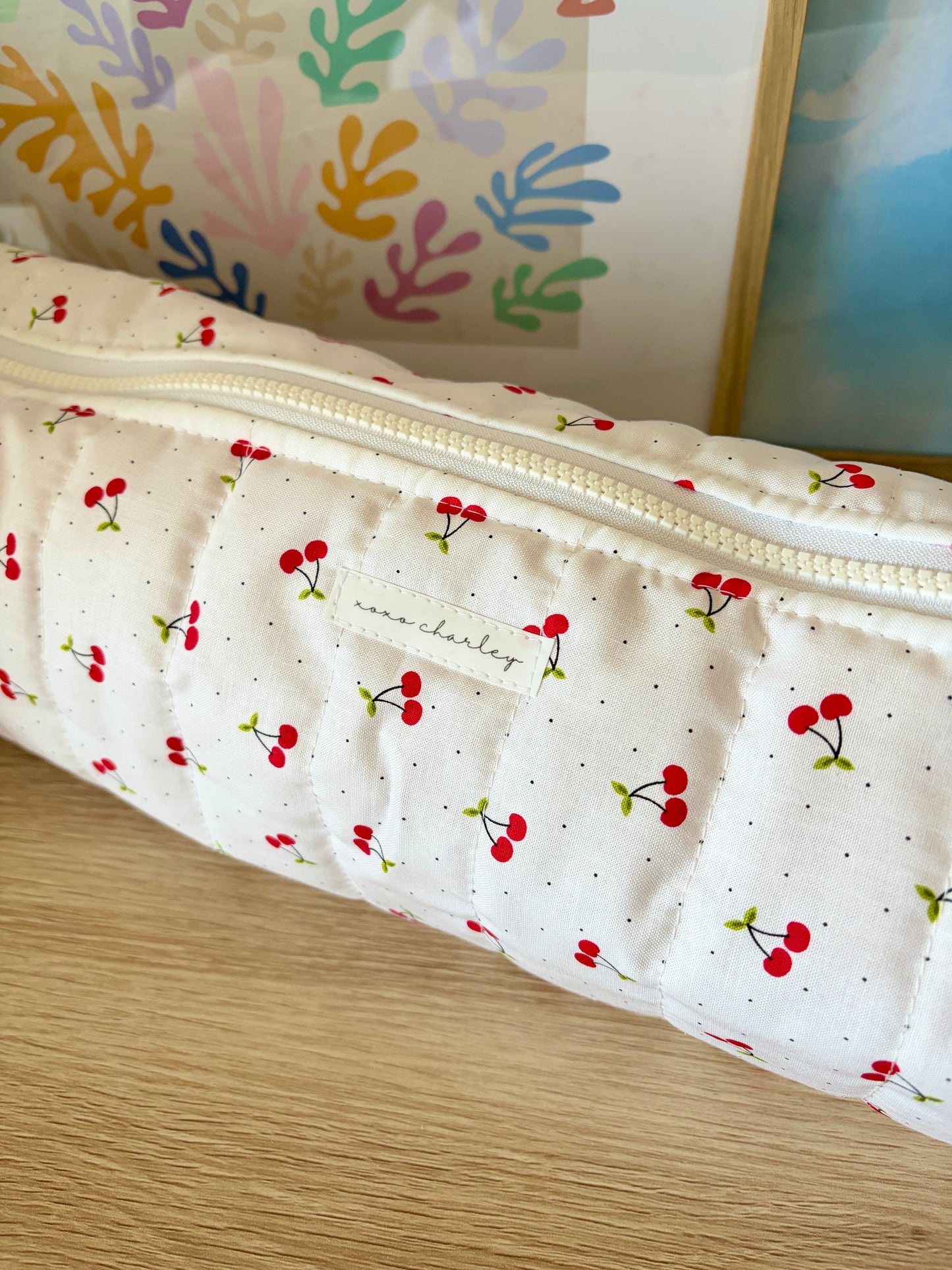 Cherry Red Large Hair Tools Bag