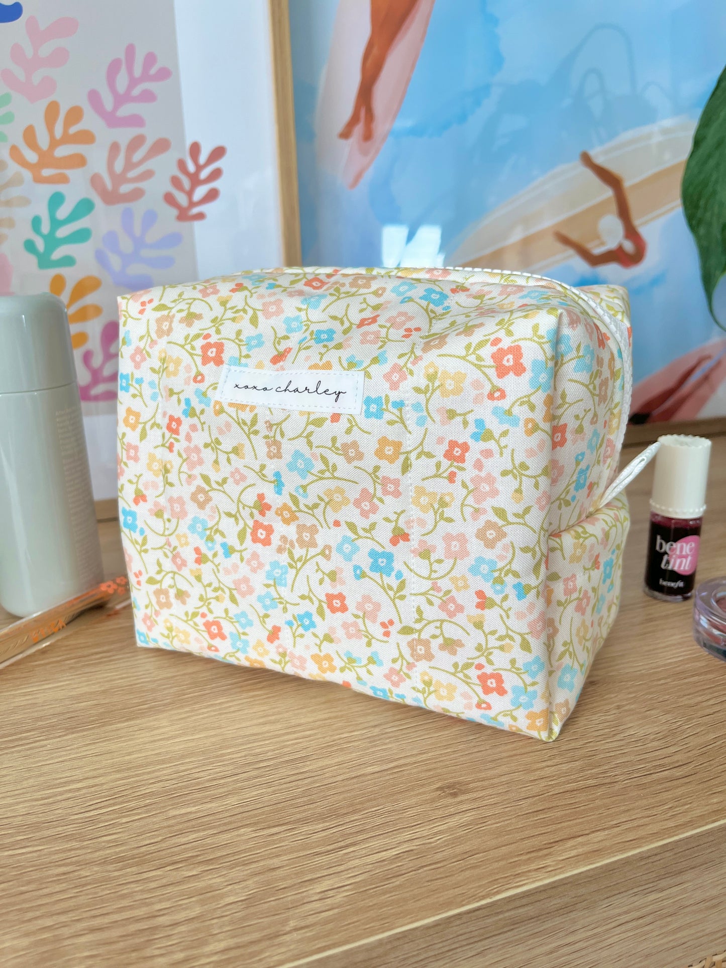 The Hailey Makeup Bag