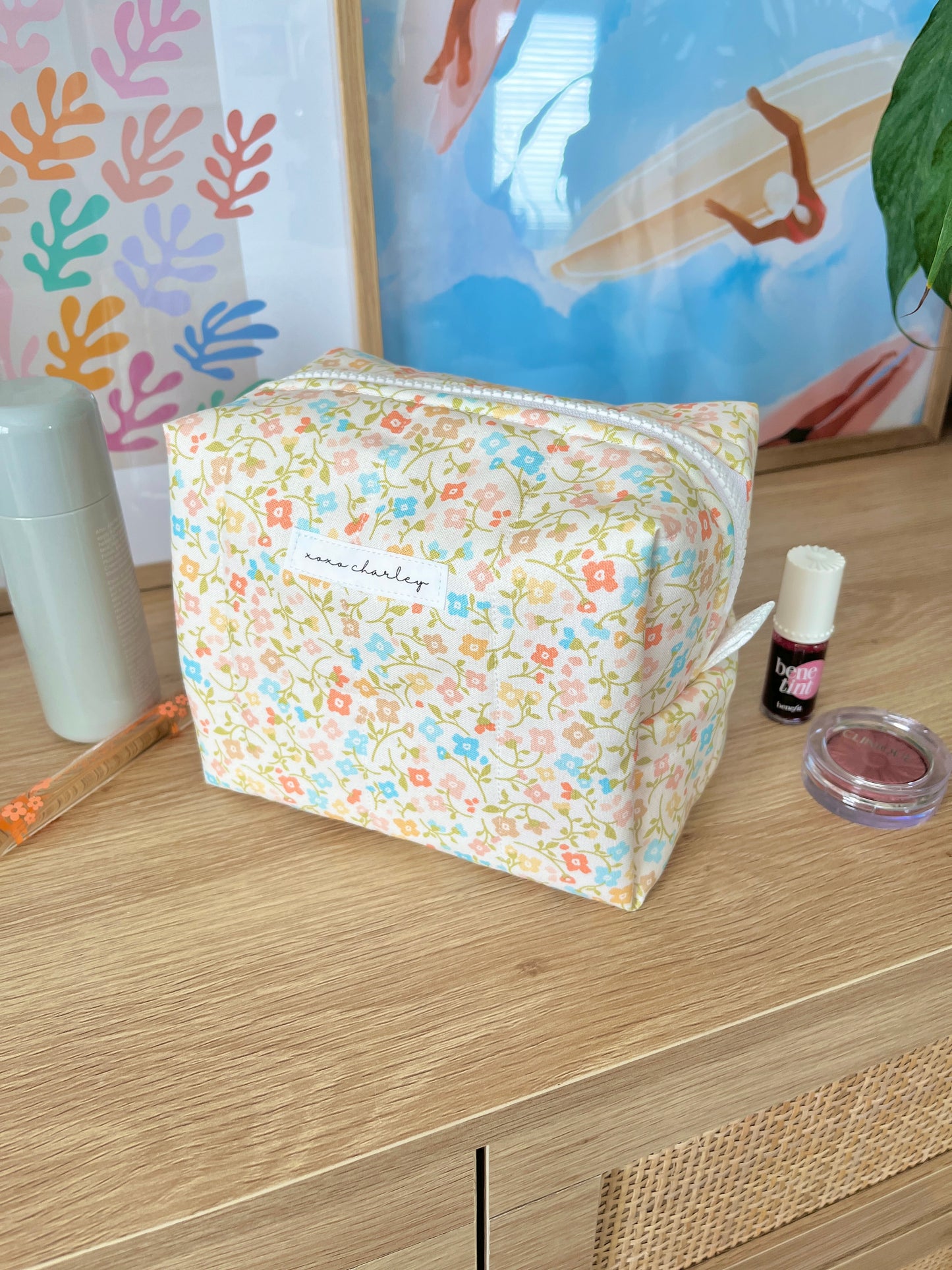 The Hailey Makeup Bag