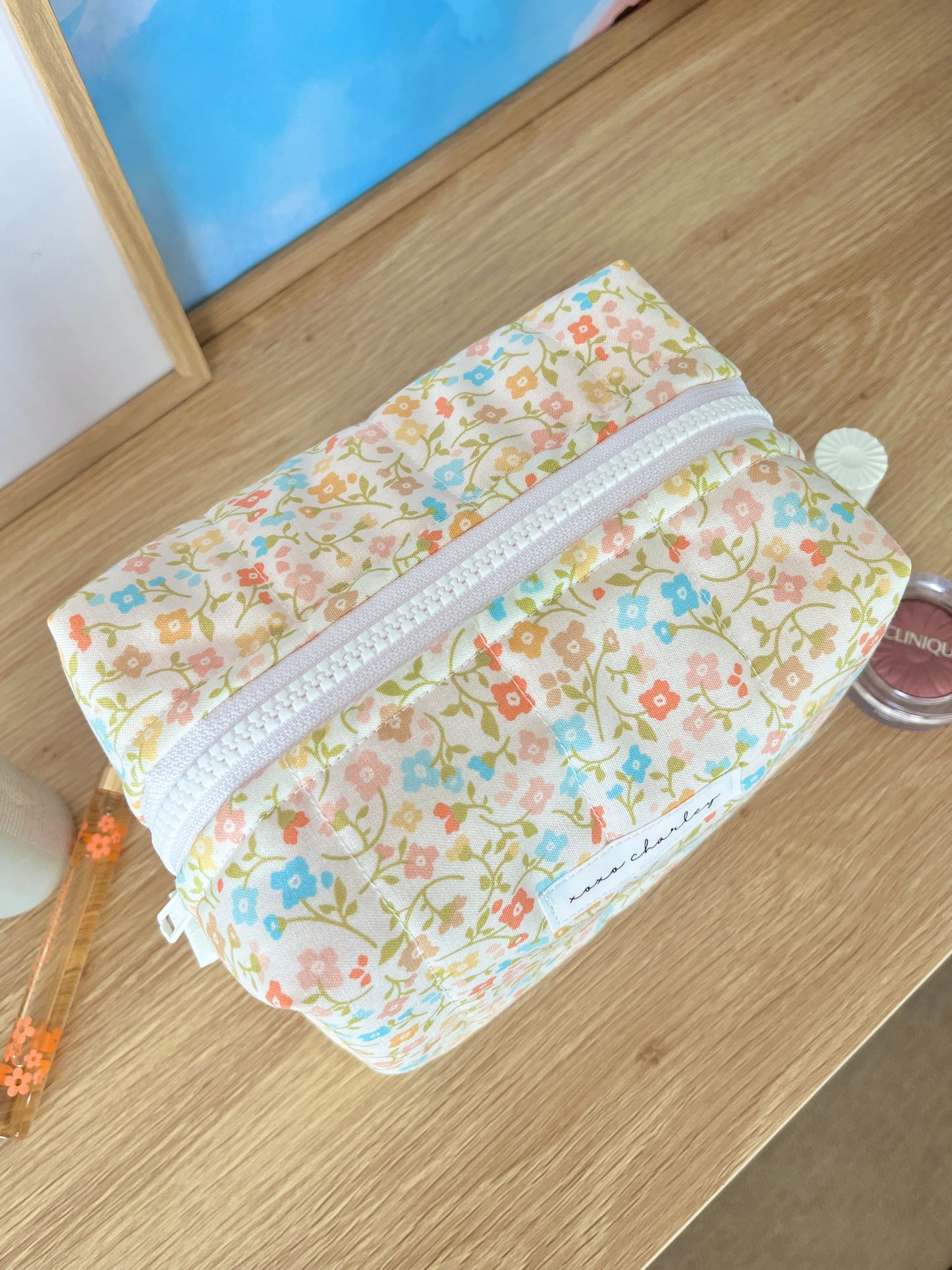 The Hailey Makeup Bag