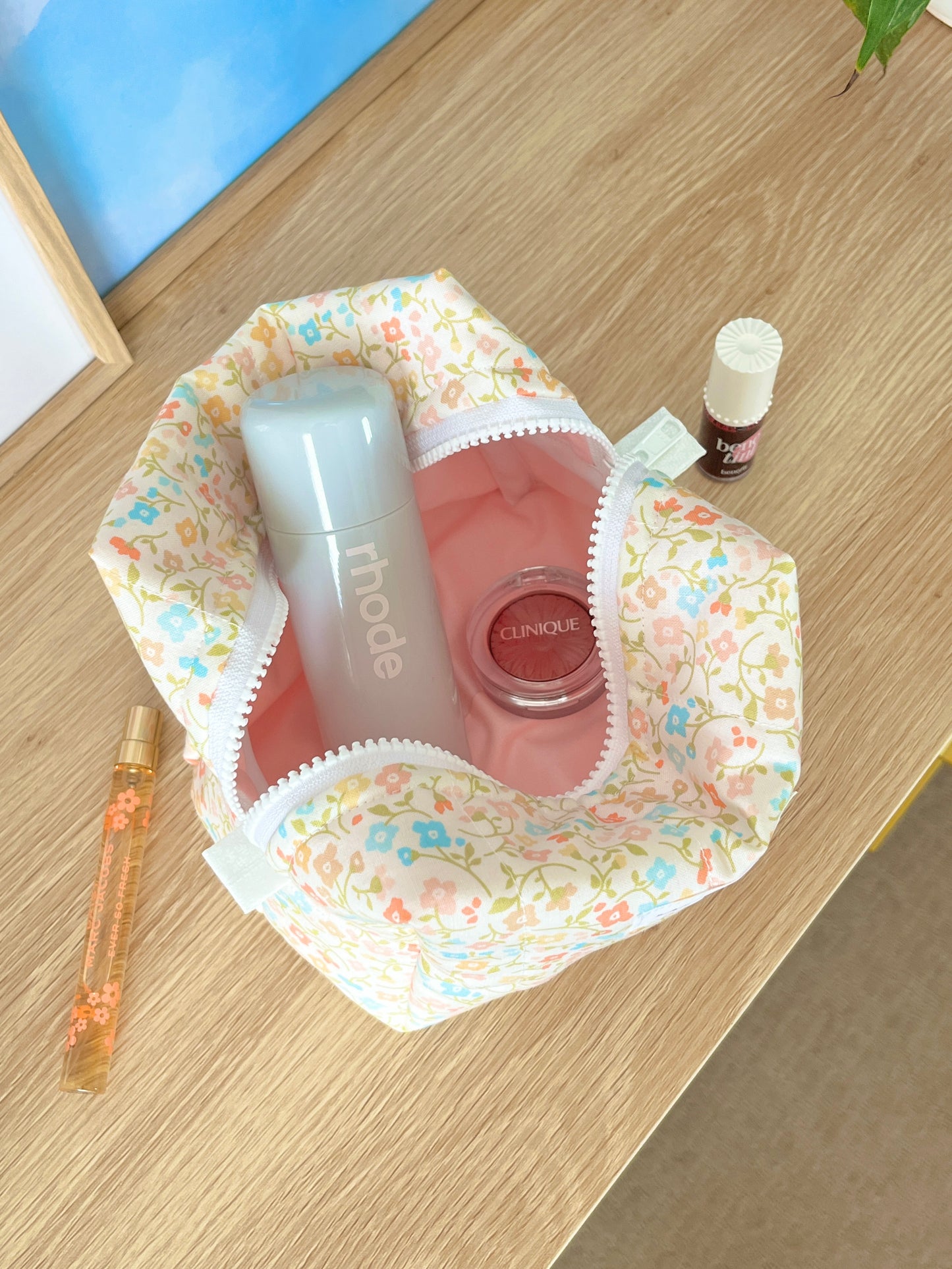 The Hailey Makeup Bag