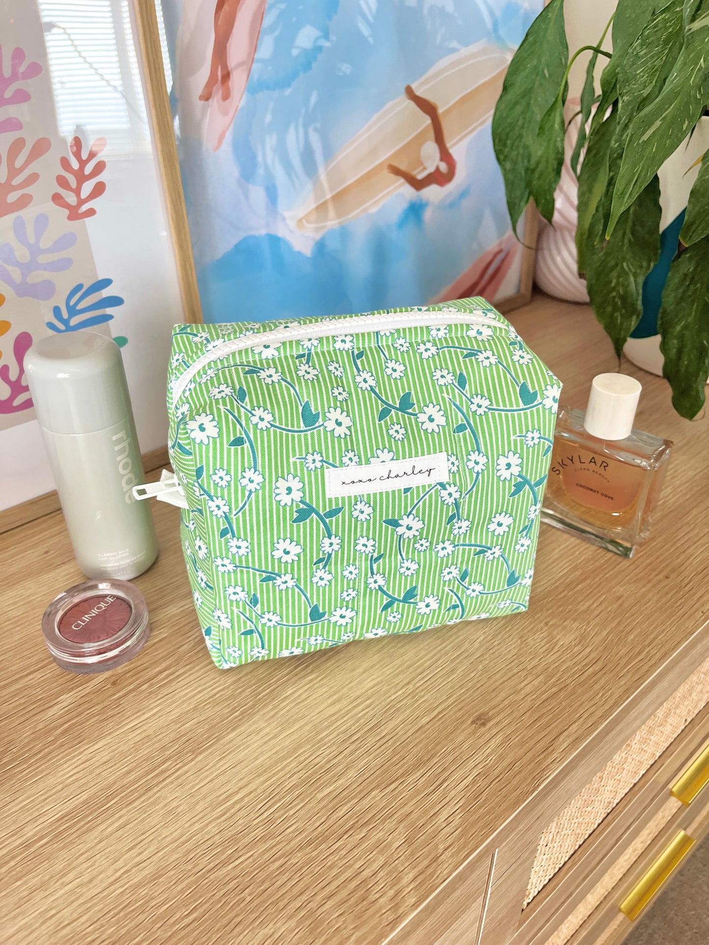 The Ivy Makeup Bag