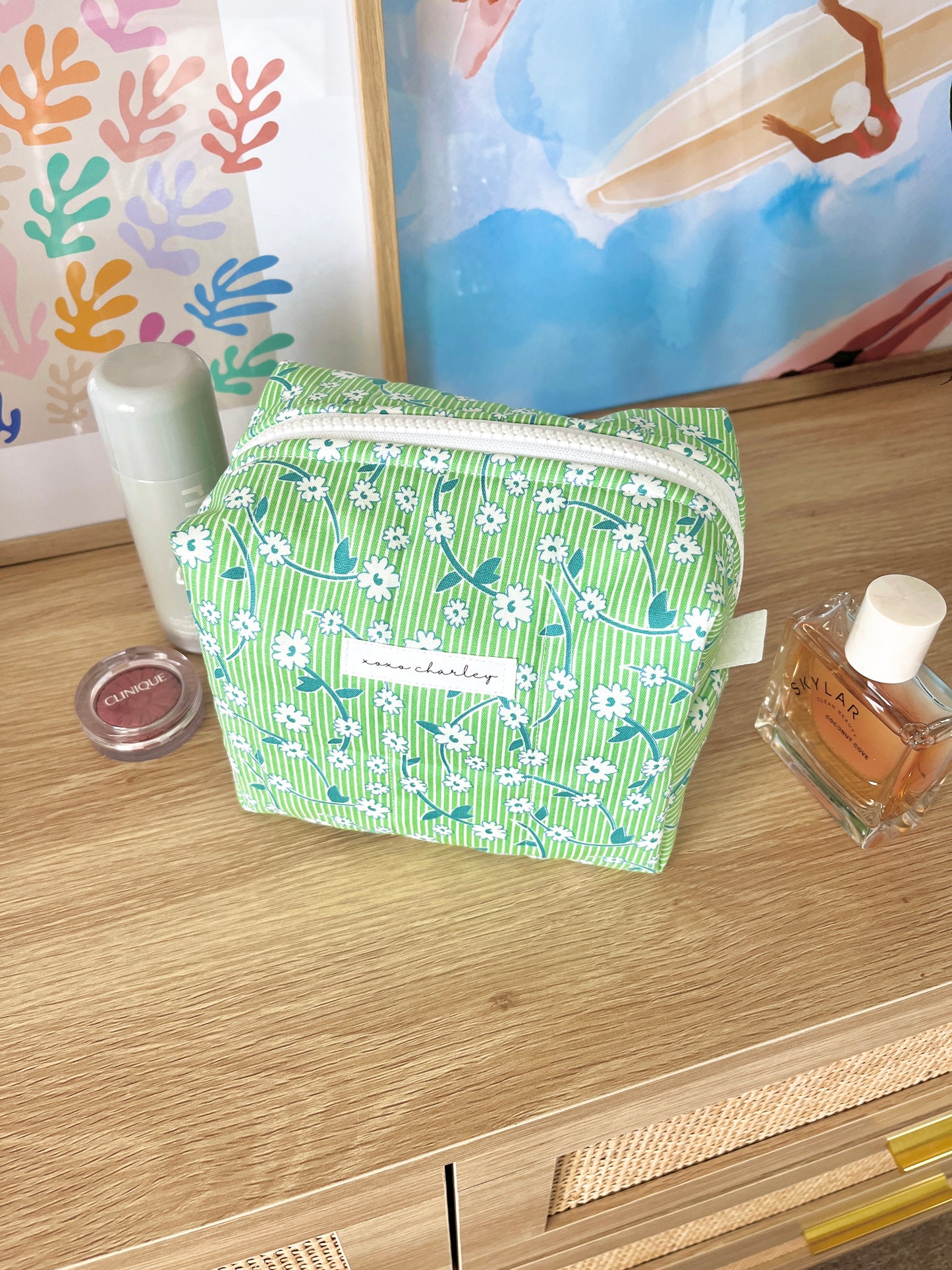 The Ivy Makeup Bag