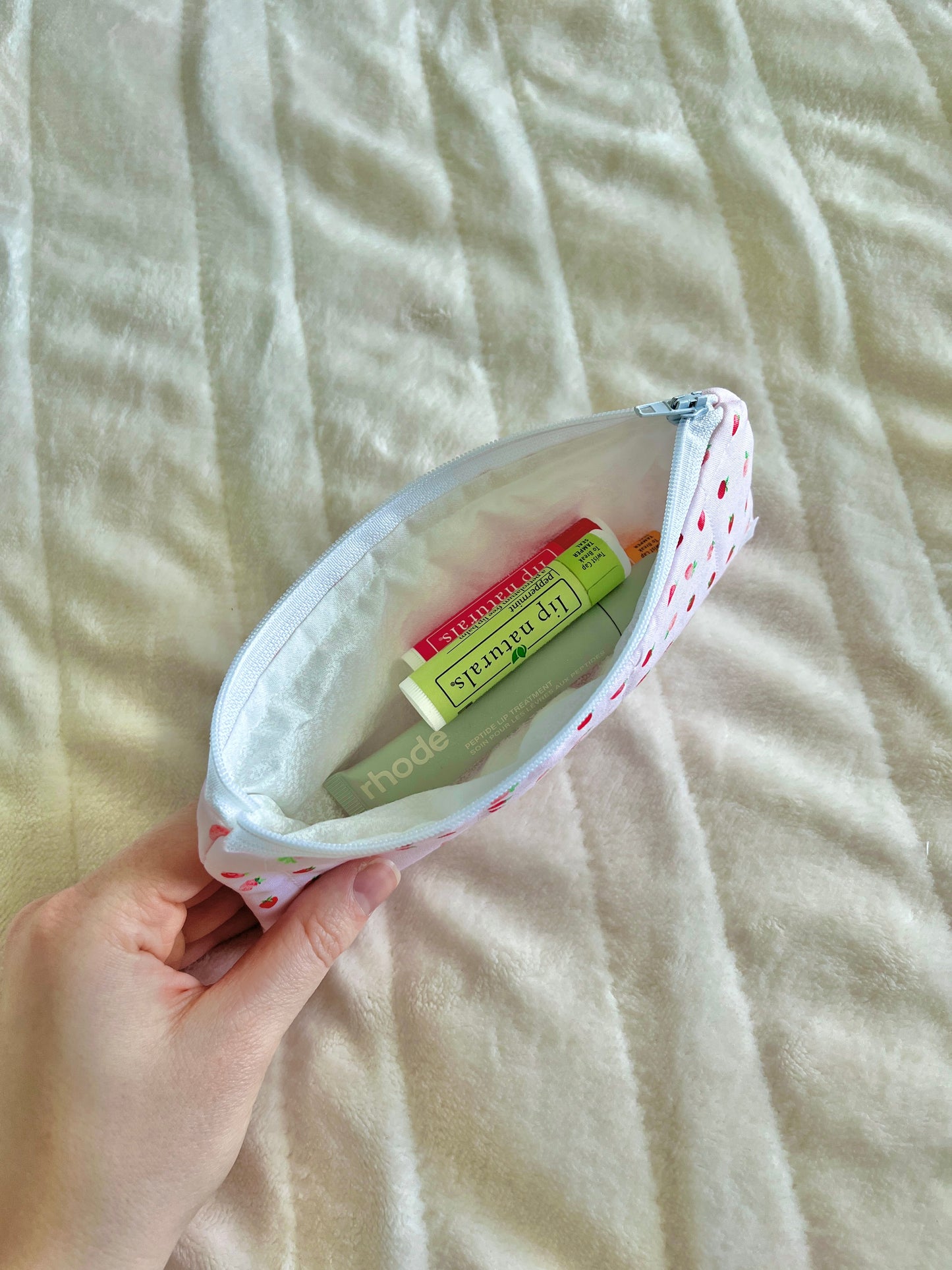 The Ruby Pencil & Glasses Case