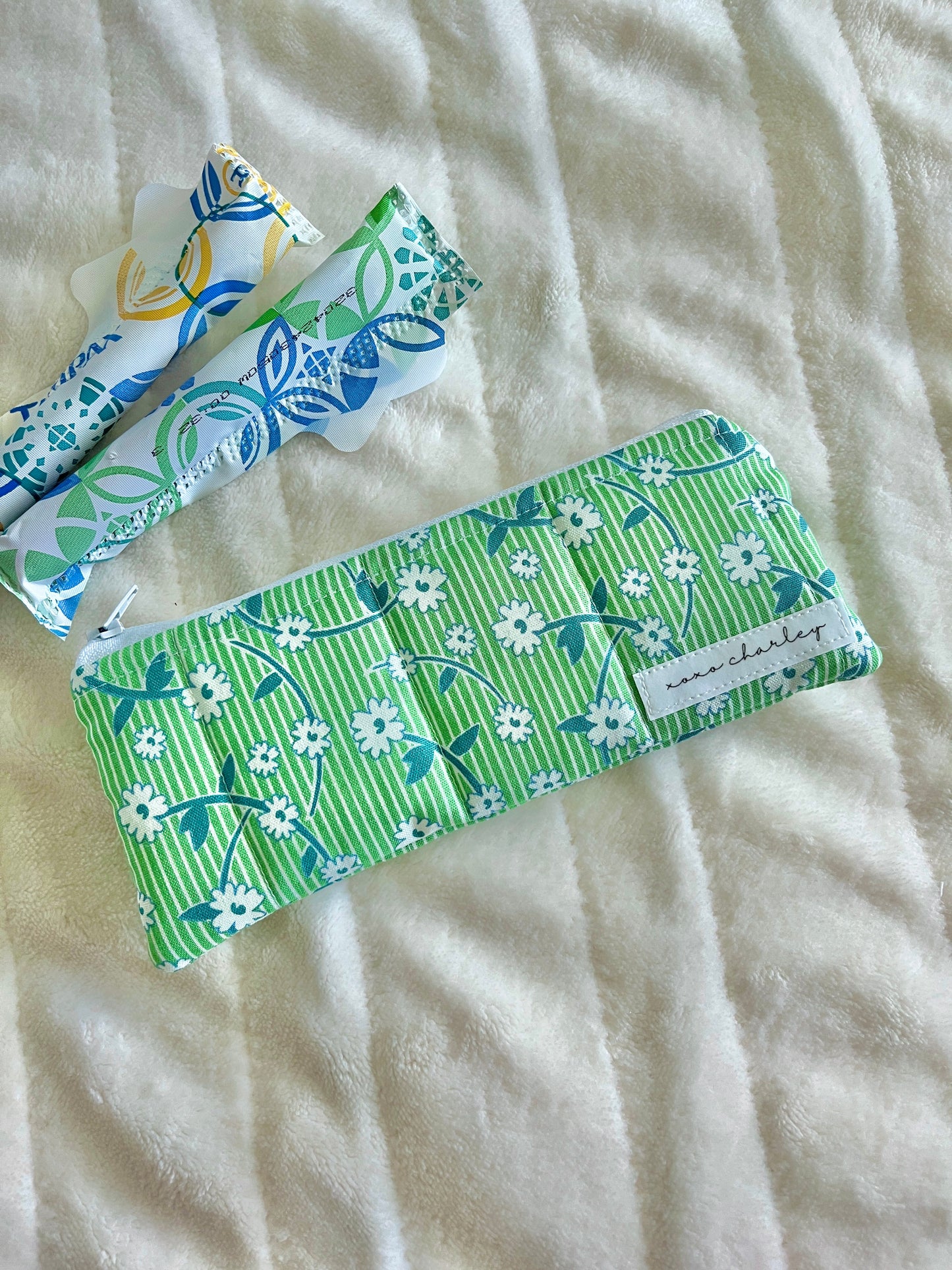 The Ivy Pencil & Glasses Case