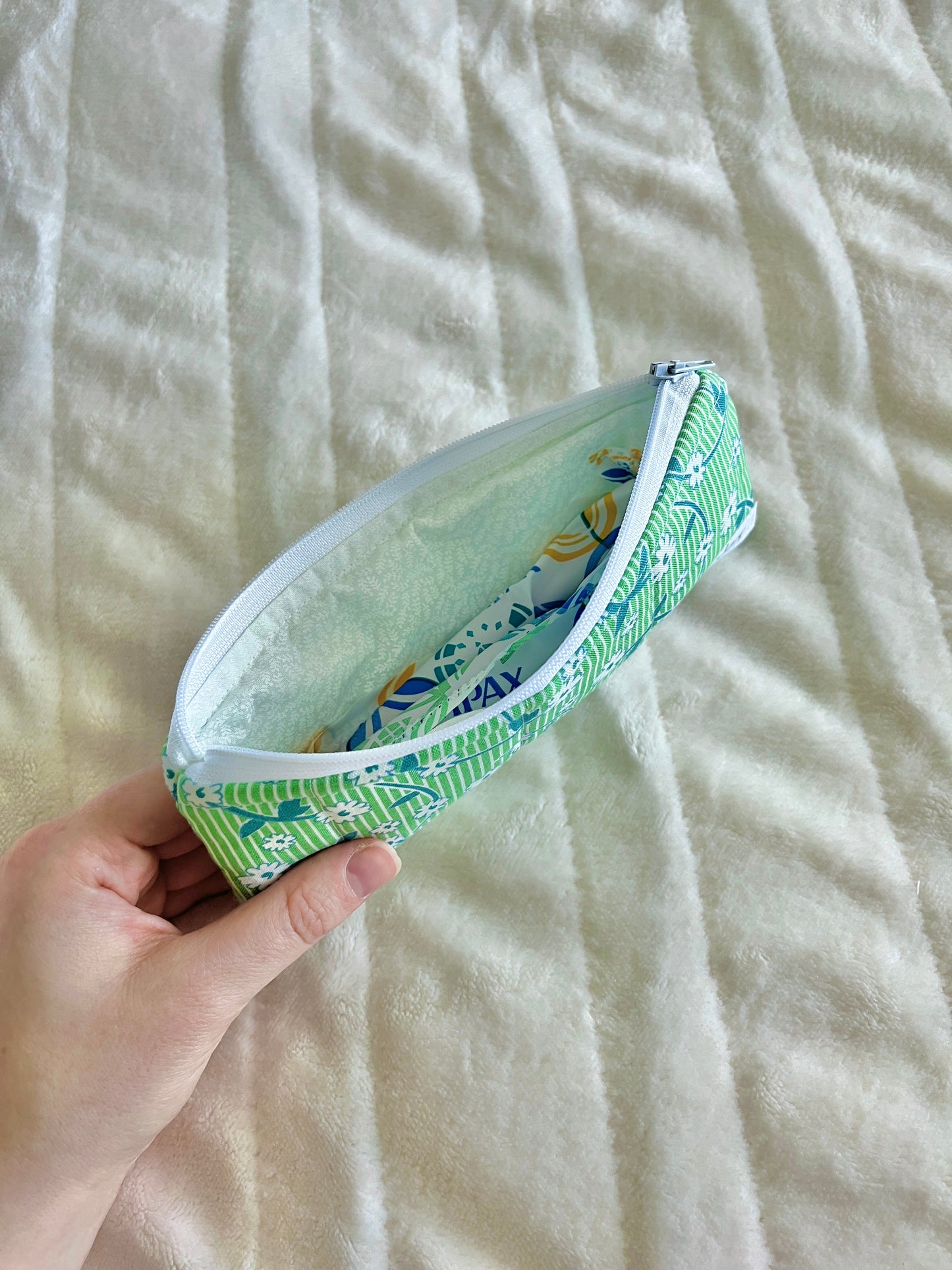 The Ivy Pencil & Glasses Case