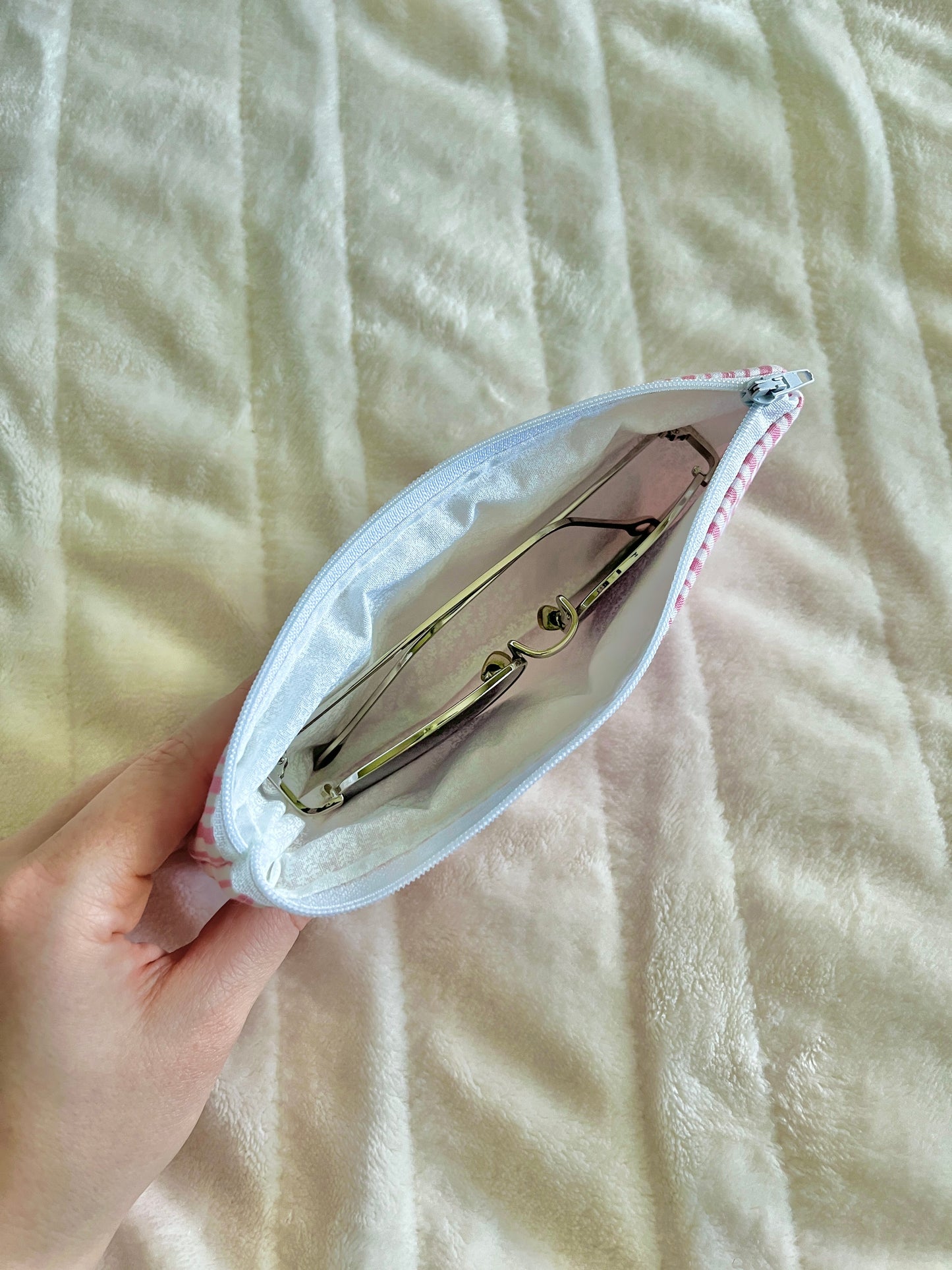 The Sofia Pencil & Glasses Case