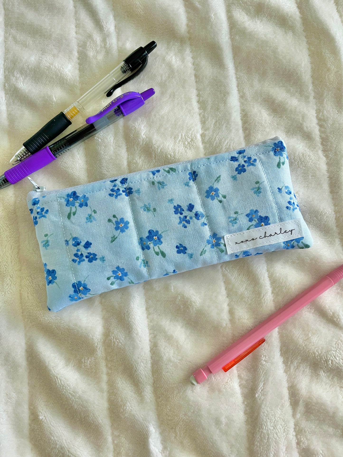 The Evelyn Pencil & Glasses Case