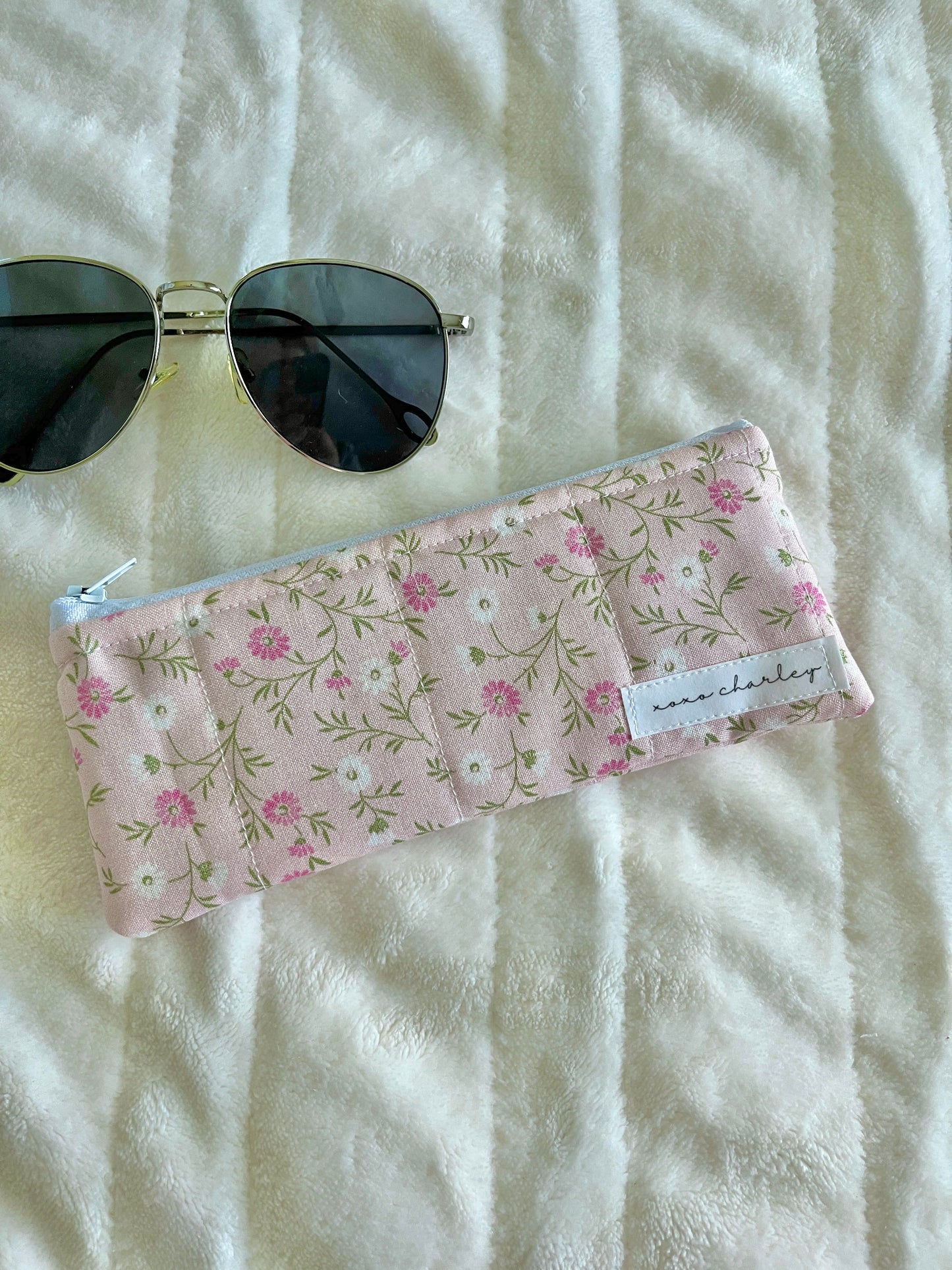 The Jasmine Pencil & Glasses Case