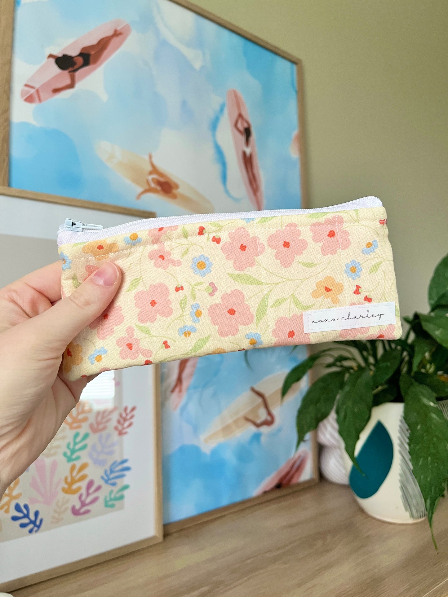 The Summer Pencil & Glasses Case