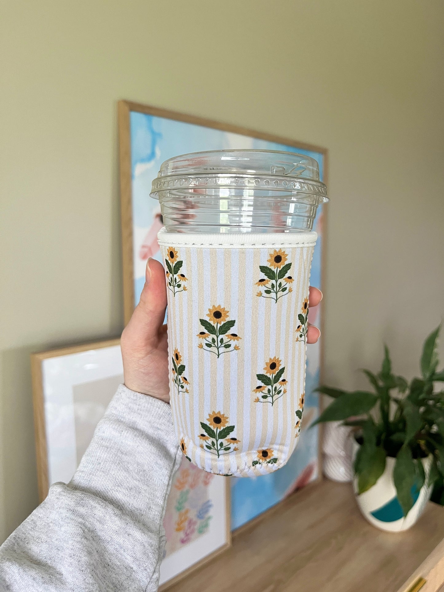 Medium Sunflower Cup Coozie