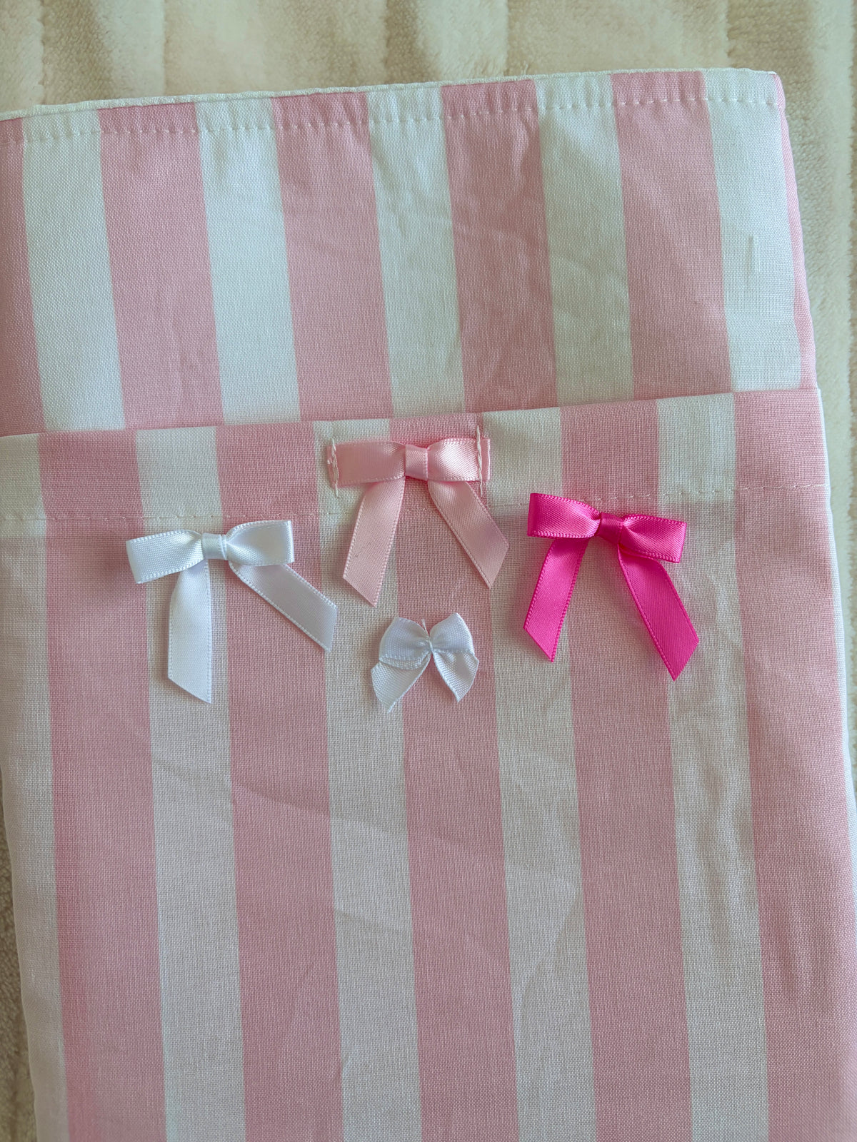 Pink & White Stripe E-Reader/Book Sleeve - Pink Gingham