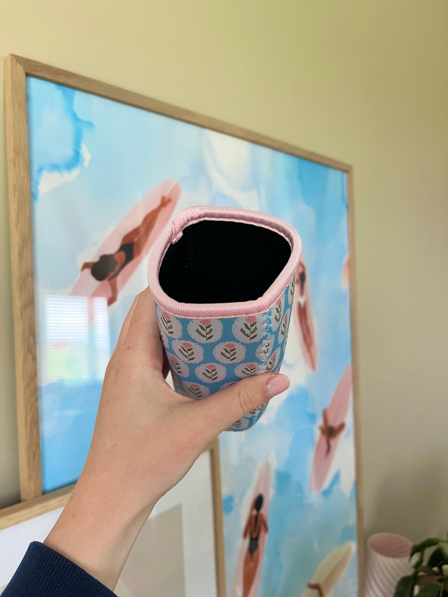 Medium Summer Flower Cup Coozie