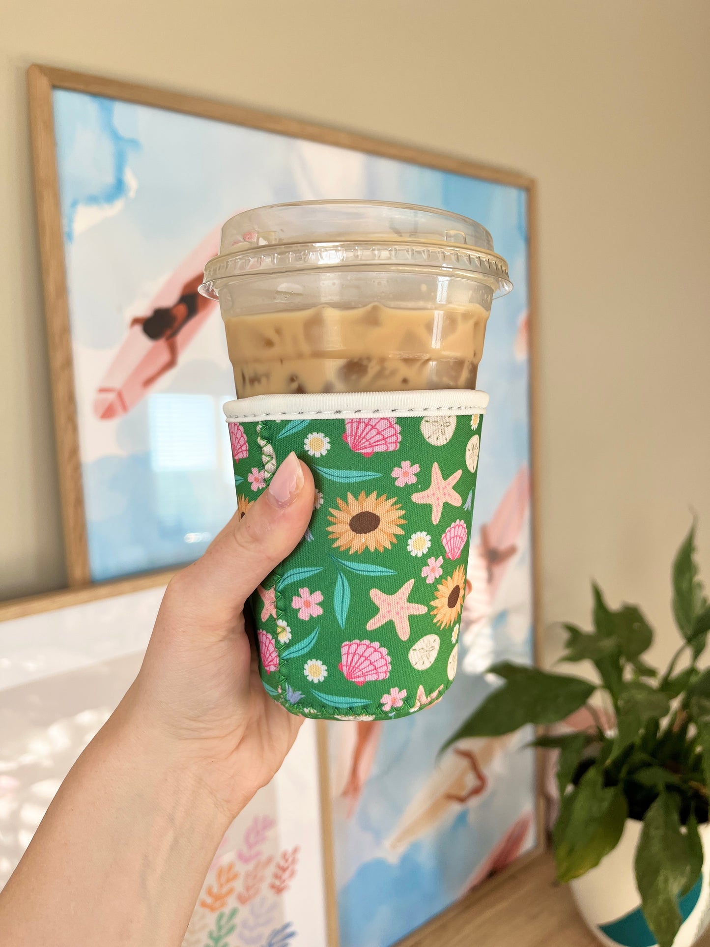Small Beach Cup Coozie