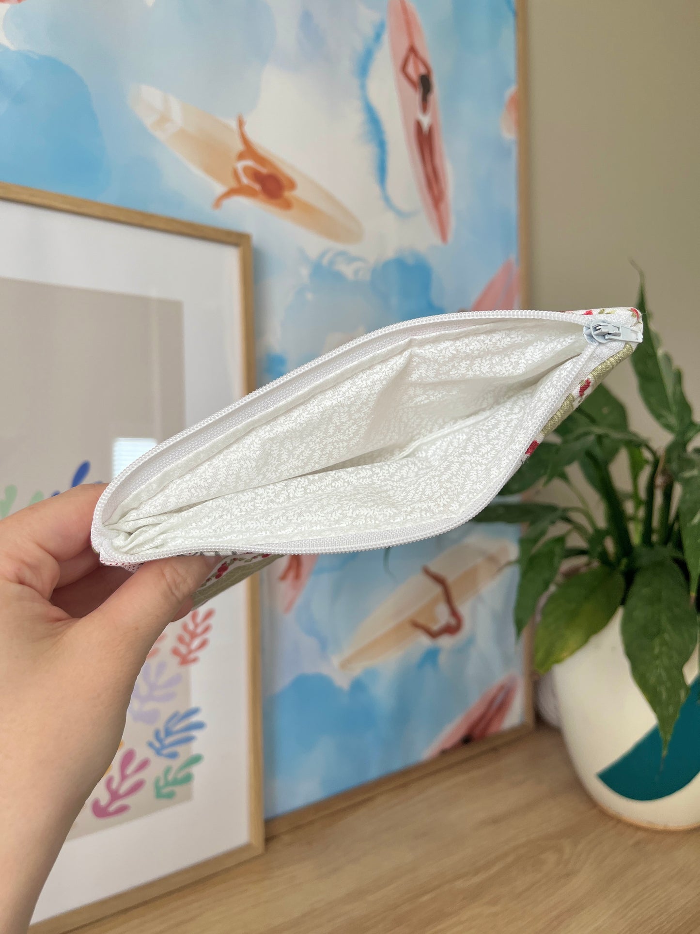 The Rosette Pencil & Glasses Case