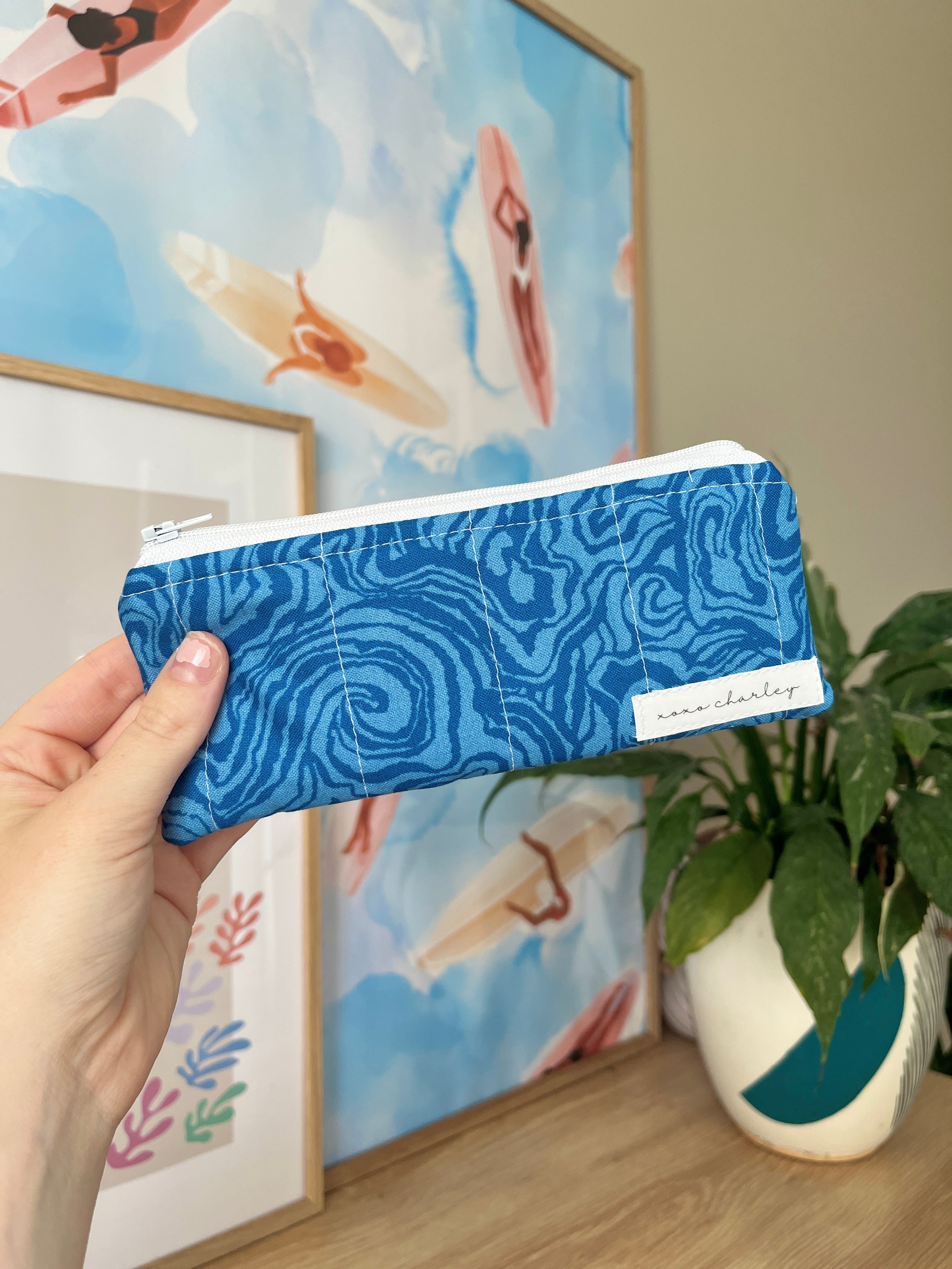 Royal Blue Pencil Glasses Case Limited Edition Xoxo Charley royal-blue-pencil-glasses-case-limited-edition-xoxo-charley