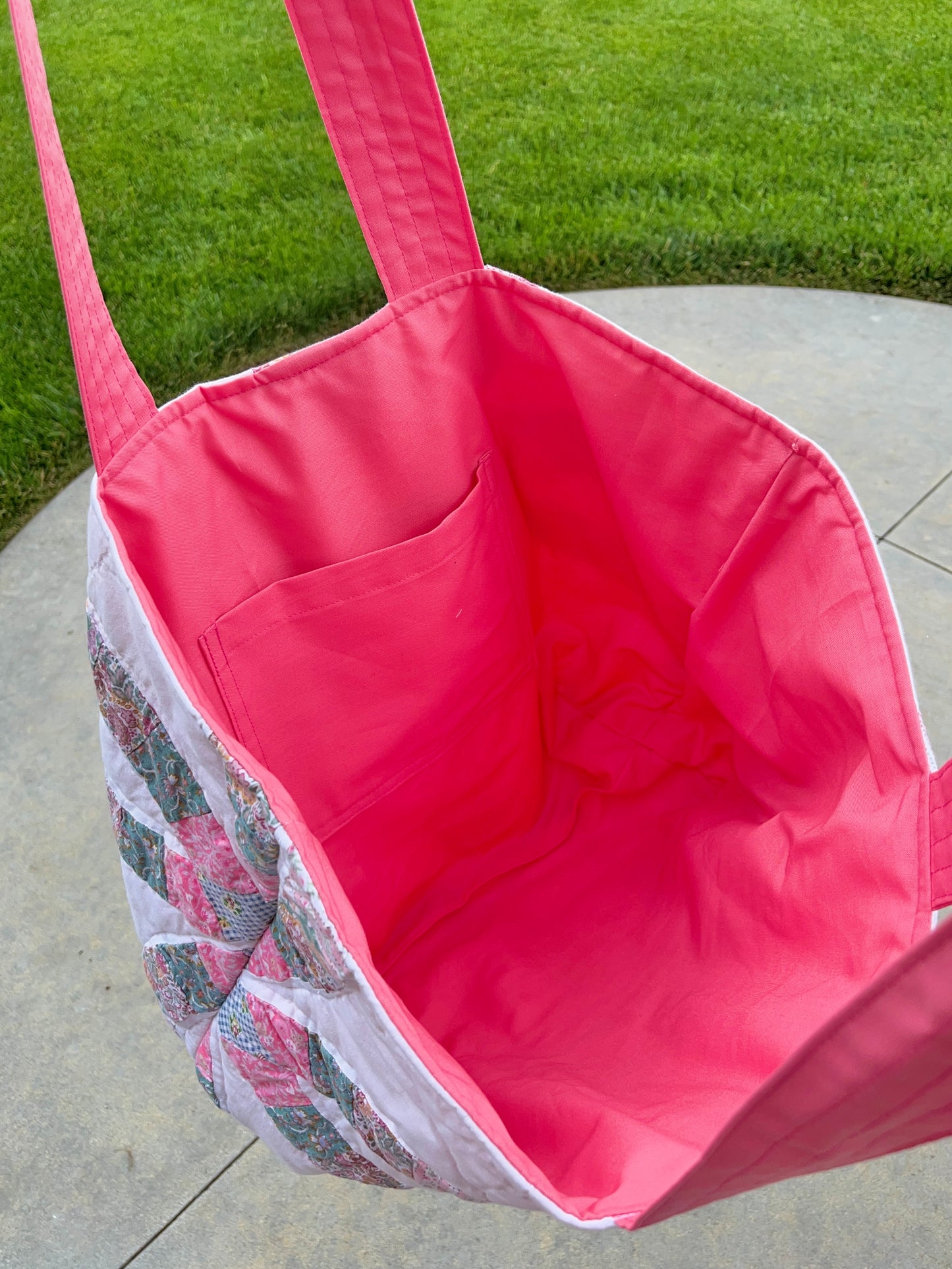 The Watermelon Quilted Weekender Tote Bag #2