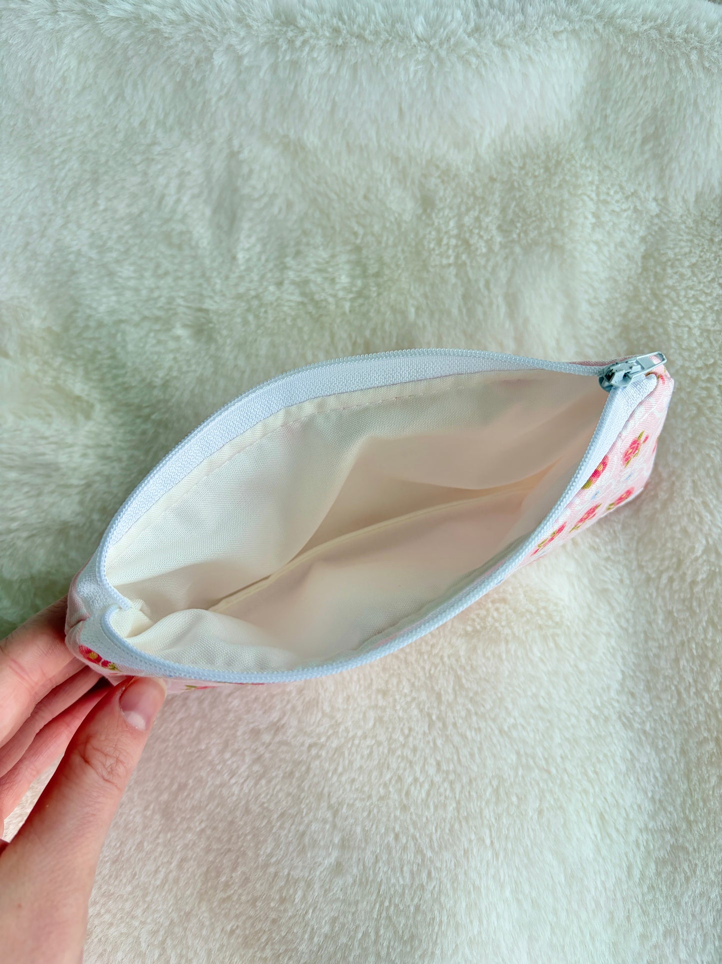 May Pencil & Glasses Case with Cream Liner *limited-edition*