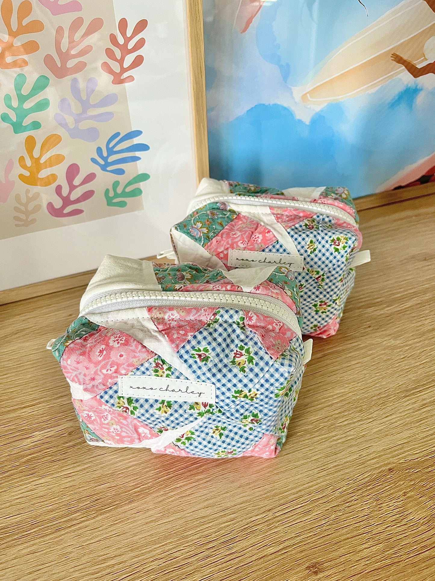 The Quilted Mini Makeup Bags