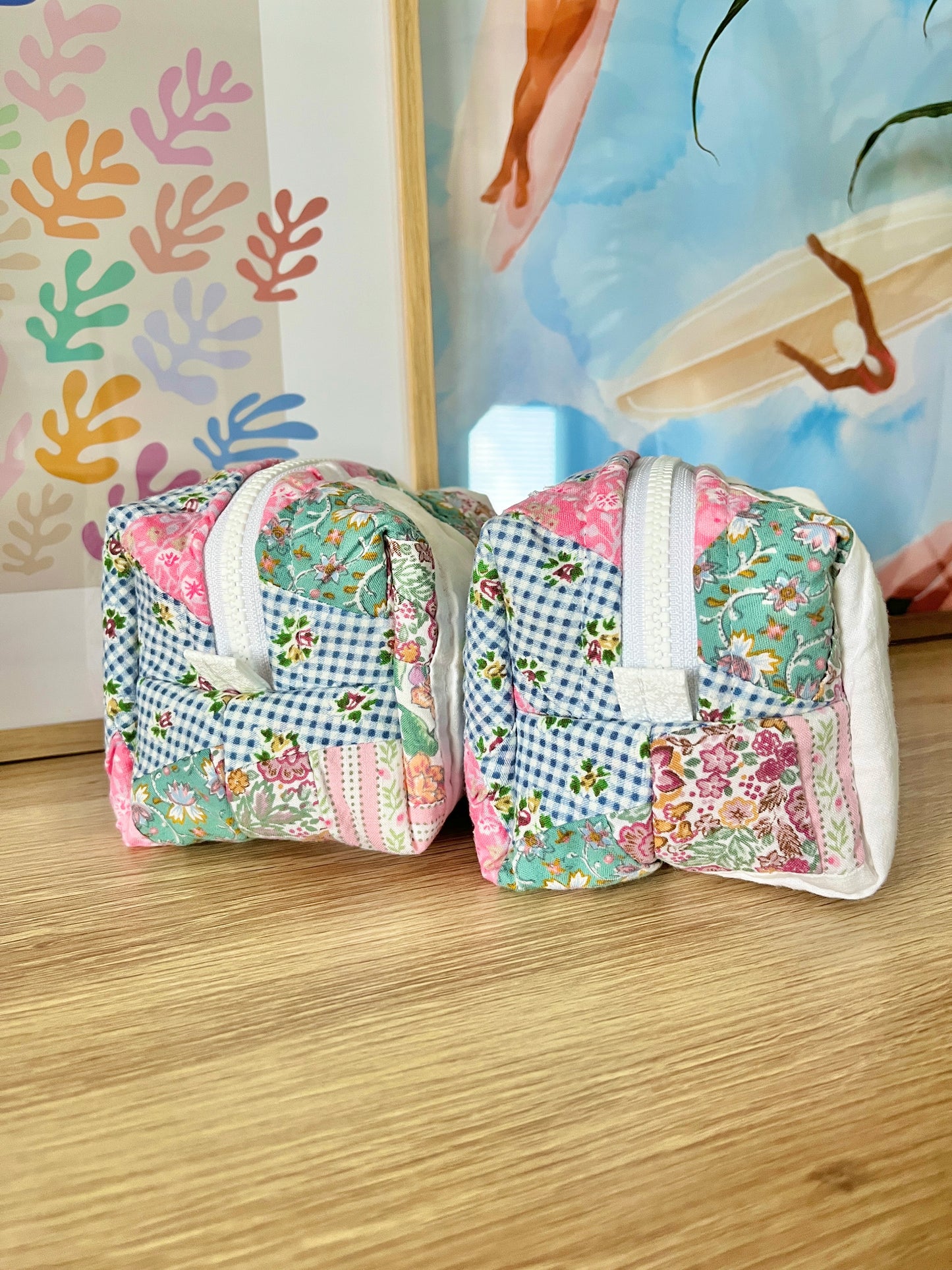 The Quilted Mini Makeup Bags