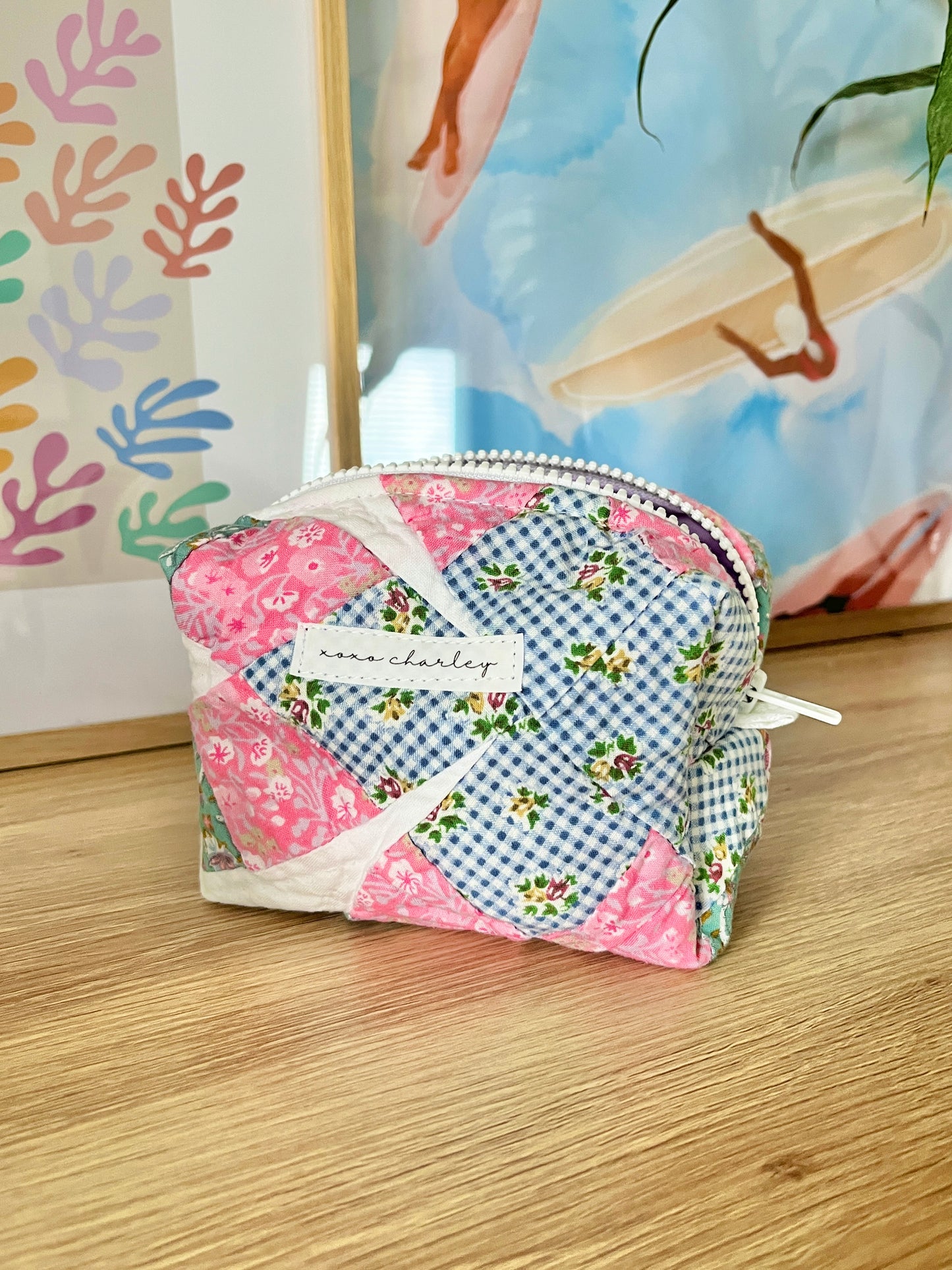The Quilted Mini Makeup Bags