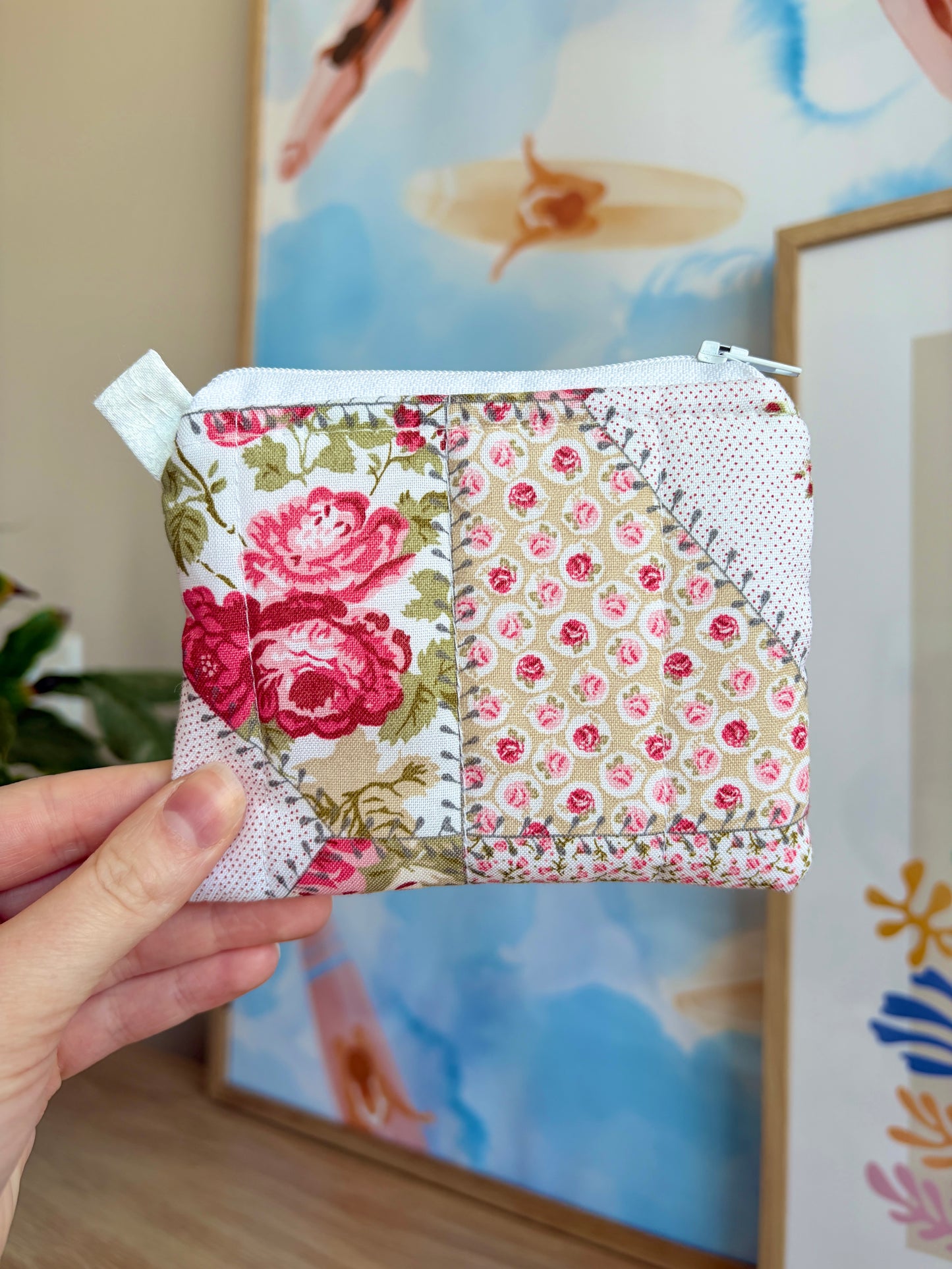 Rosette Keychain Wallet