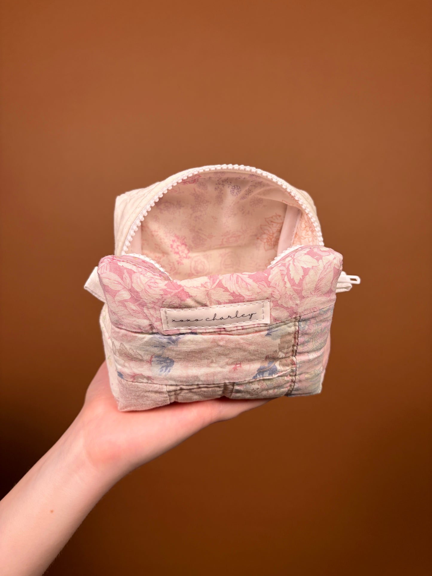 Julia Patchwork Mini Makeup Bag *limited-edition*