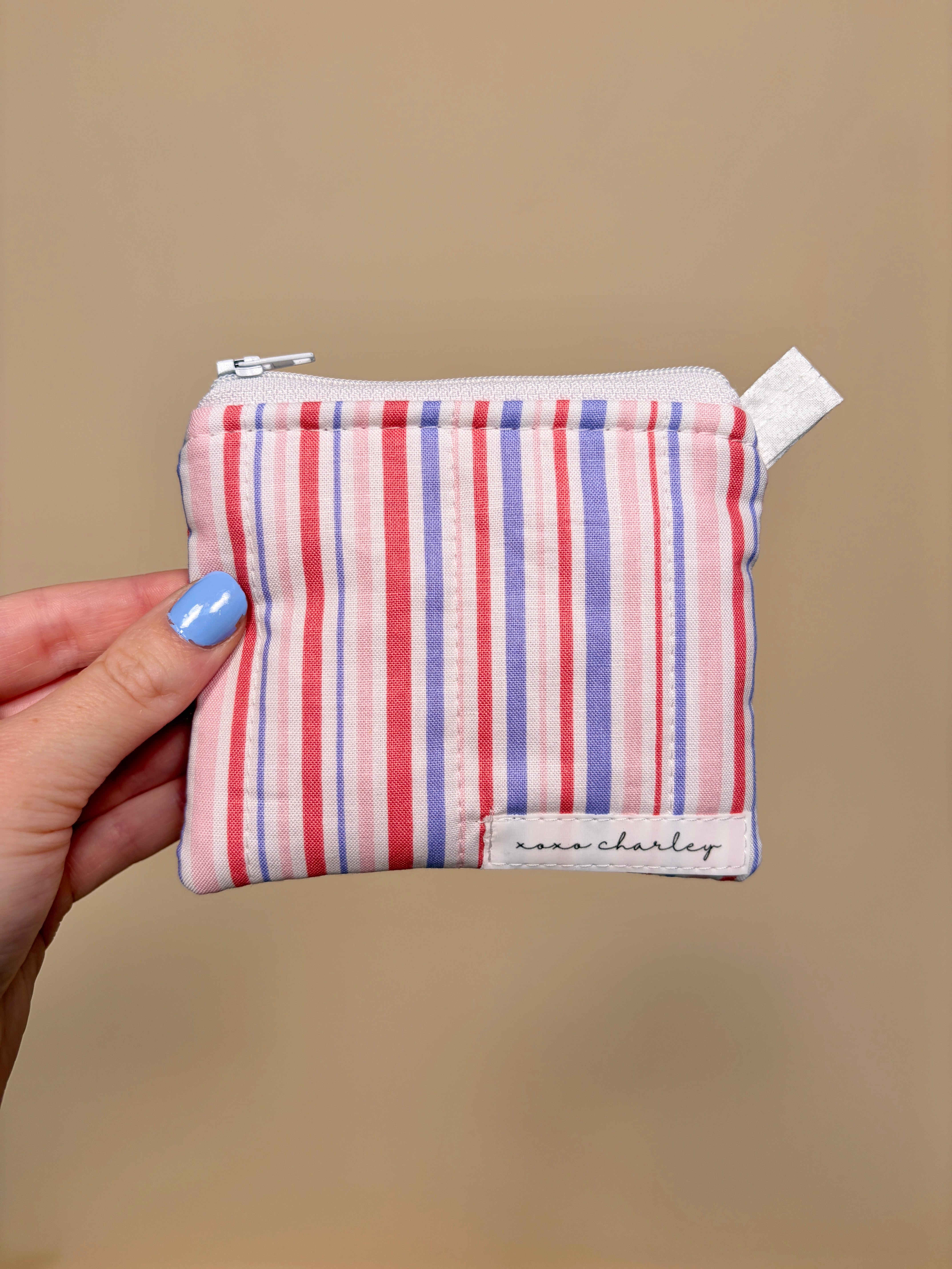 Sparkler Coral Keychain Wallet *limited-edition* – Xoxo Charley