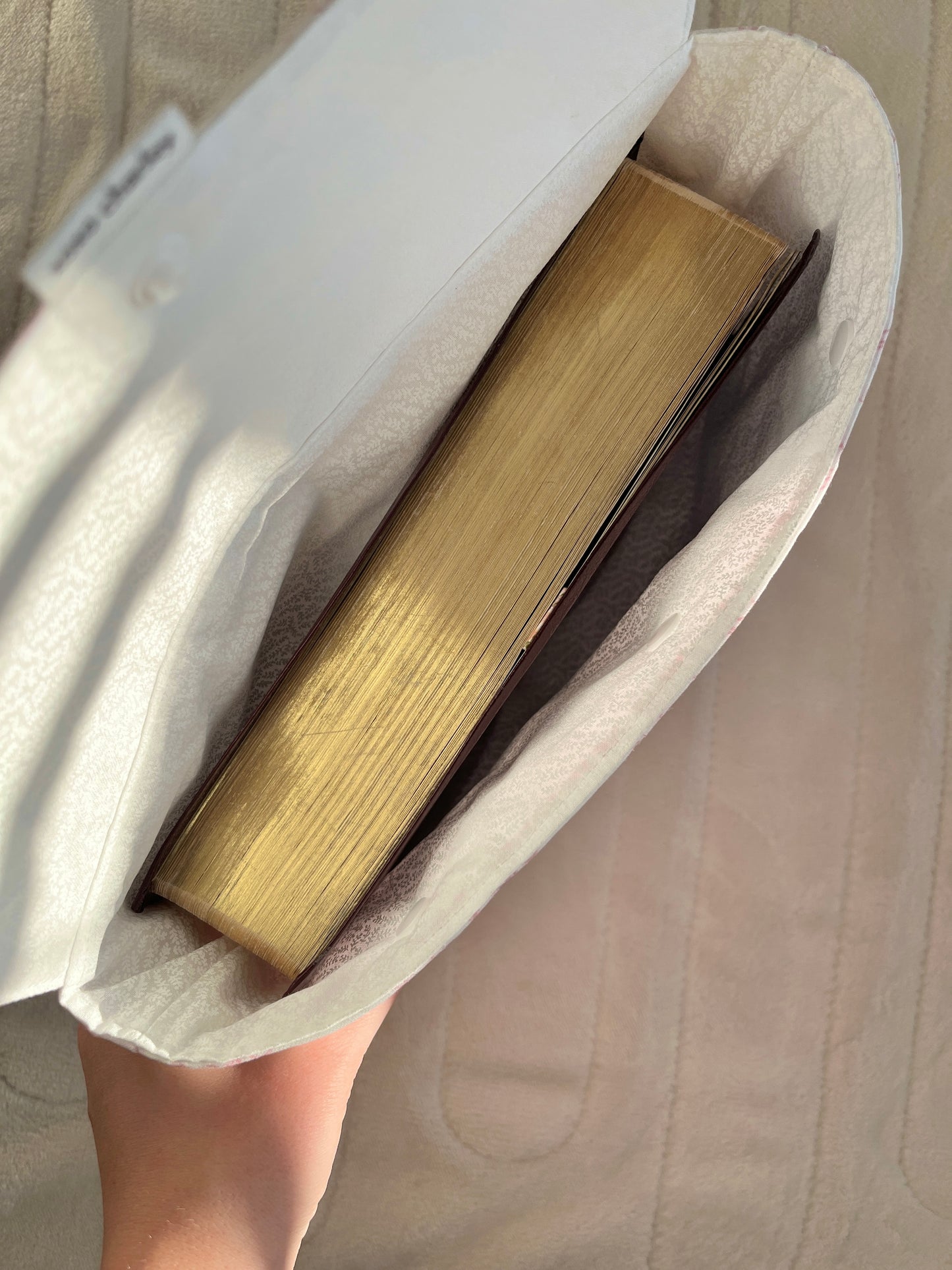 The Large Vintage Pink Bible Sleeve * Limited-Edition *