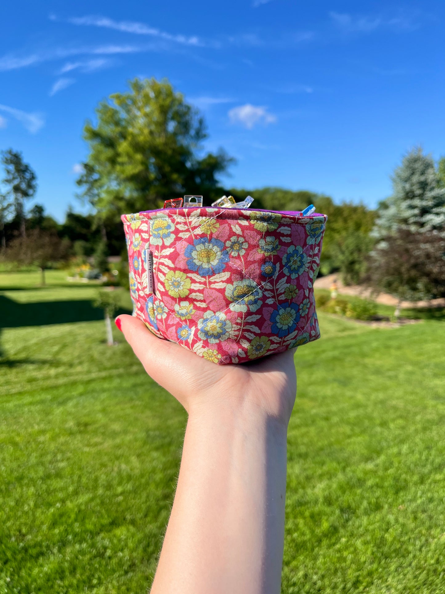 The Midnight Berry Fabric Bowl Organizer *limited-edition*
