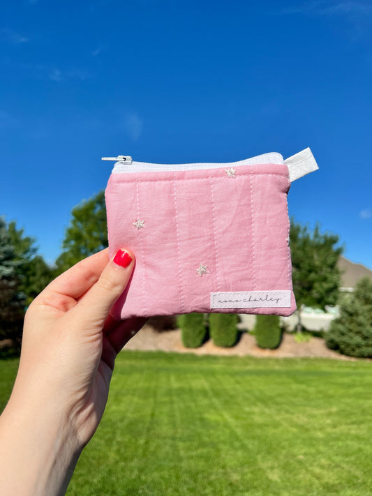 The Pink Star Keychain Wallet *limited-edition*