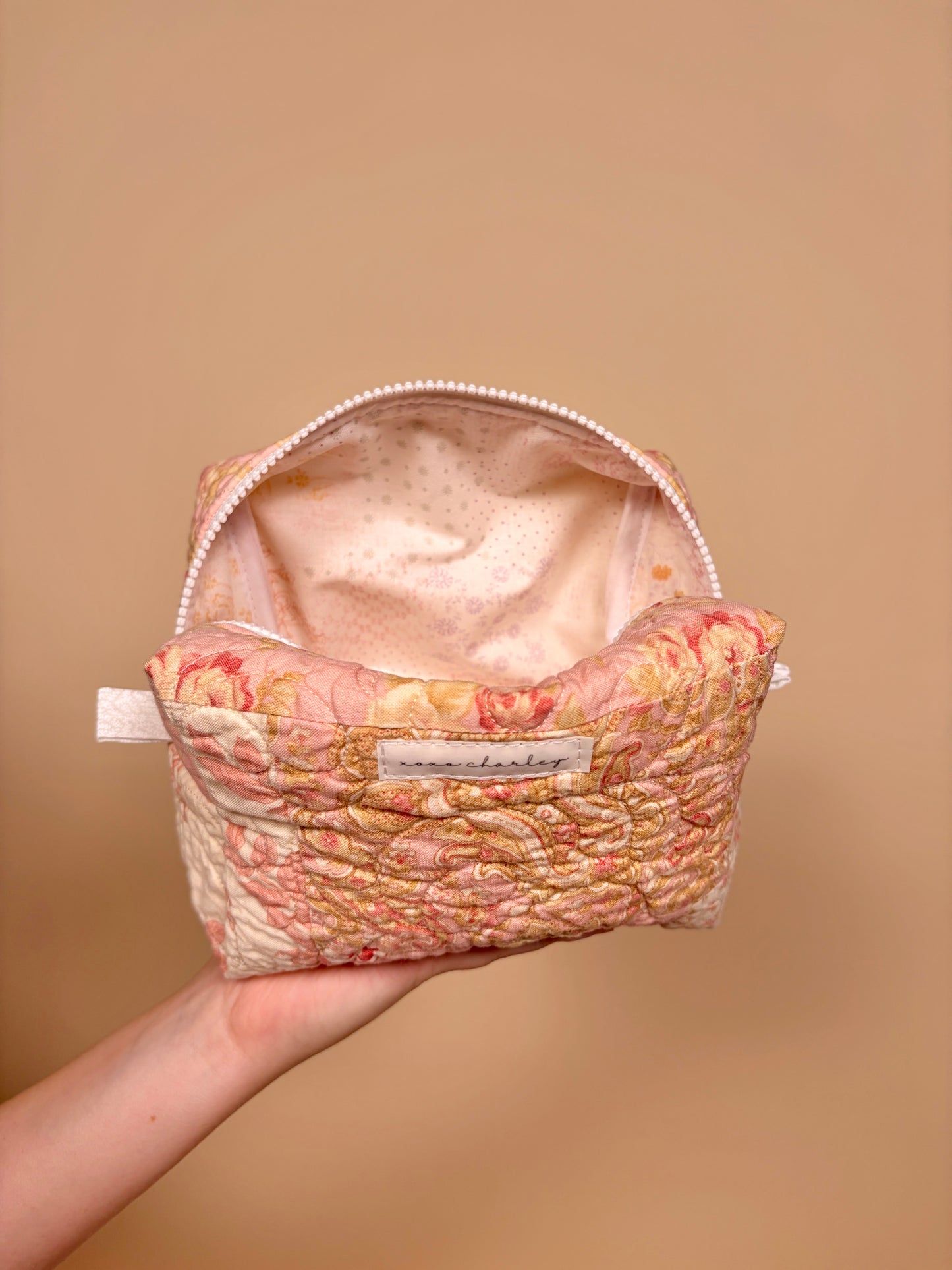 Selena Patchwork Medium Makeup Bag #2 *limited-edition*