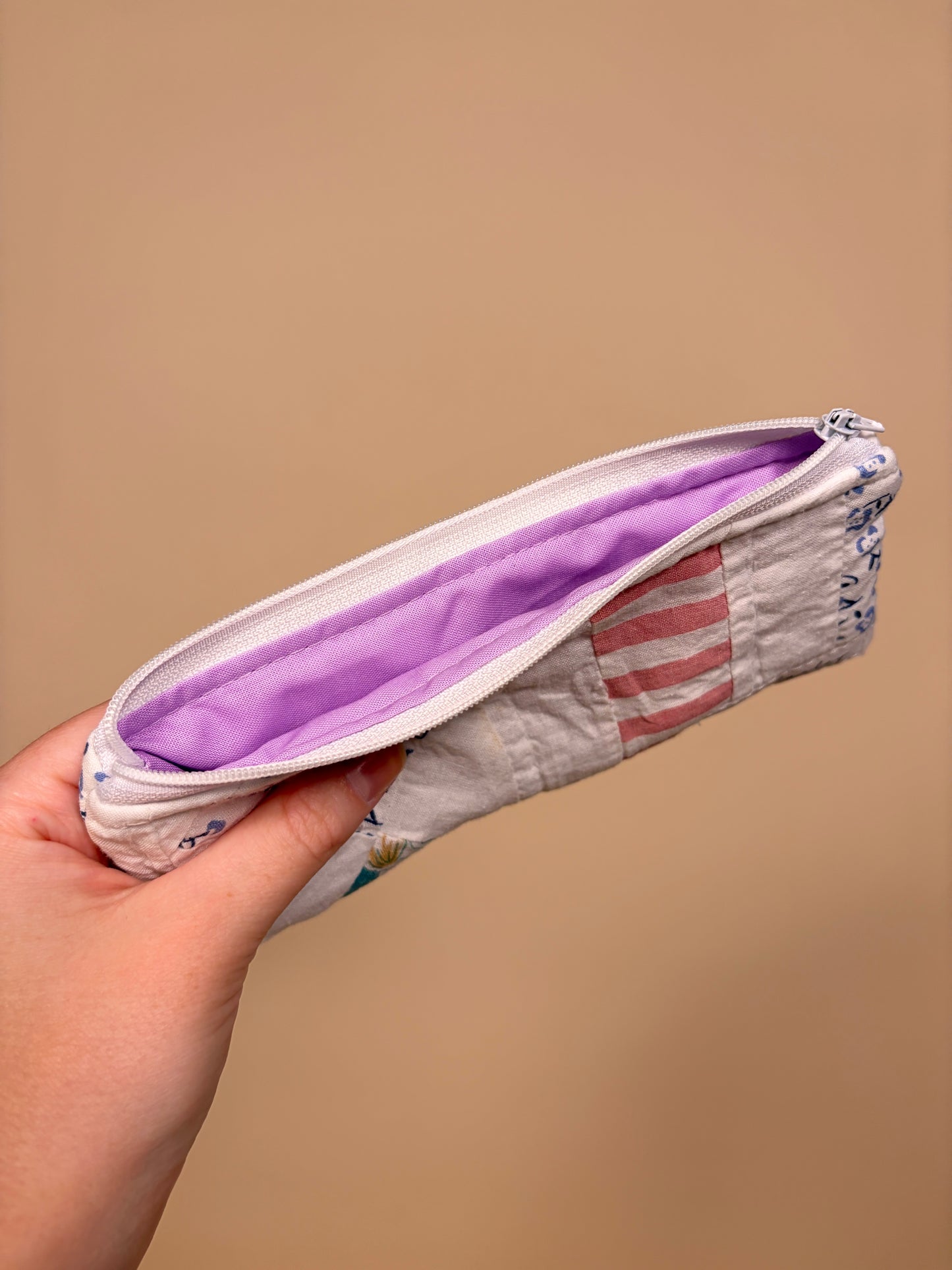 Addison Purple Pencil & Glasses Case #1 *limited-edition*
