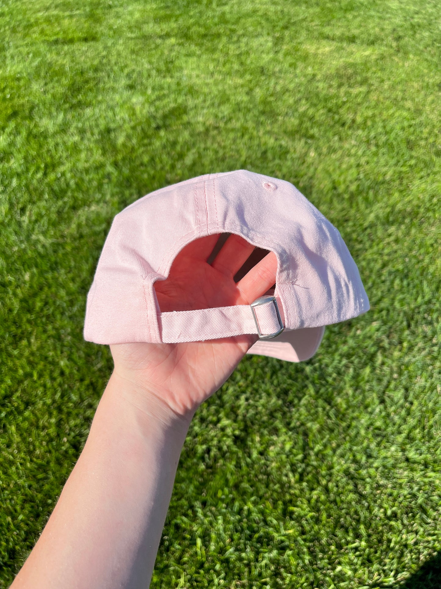 Pink Xoxo Charley Embroidered Hat