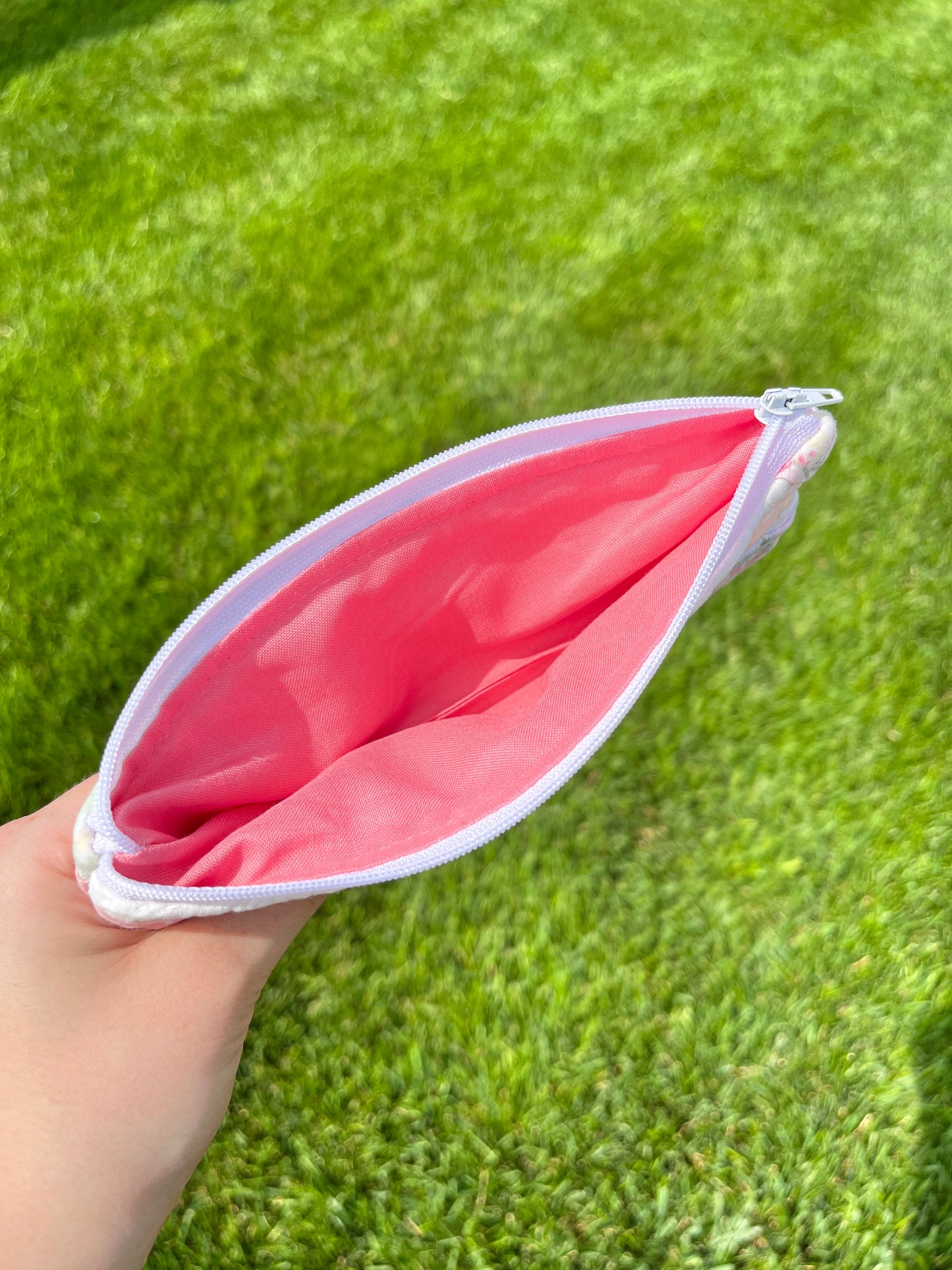 The Raspberry Quilted Pencil Case *limited-edition*