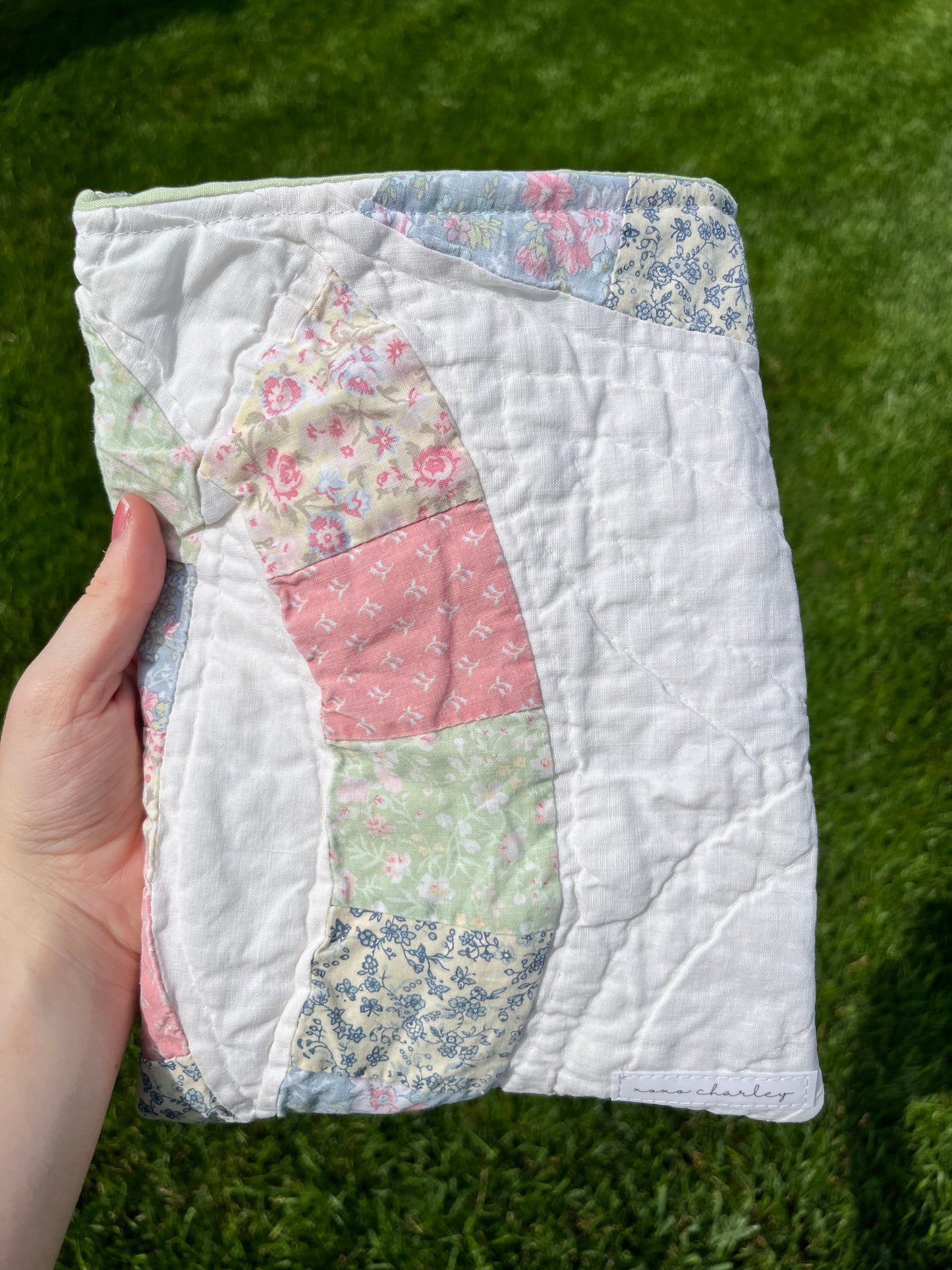 The Matcha Quilted Book Sleeve *limited-edition*