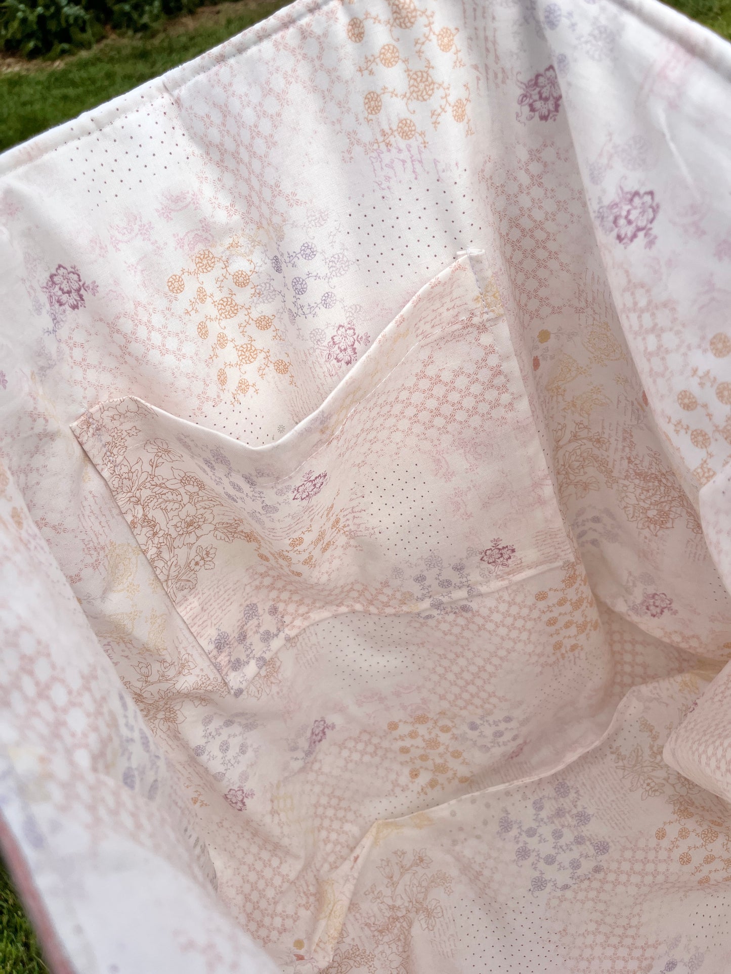 The Light Patchwork Quilted Weekender Tote Bag *limited-edition*