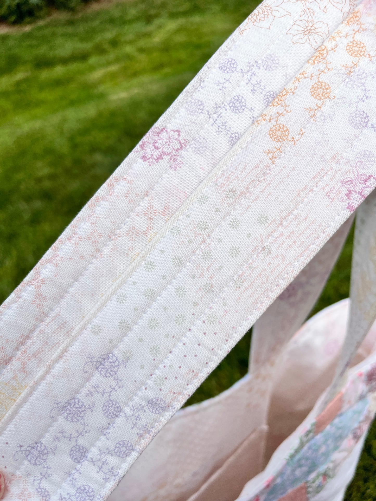 The Light Patchwork Quilted Weekender Tote Bag *limited-edition*