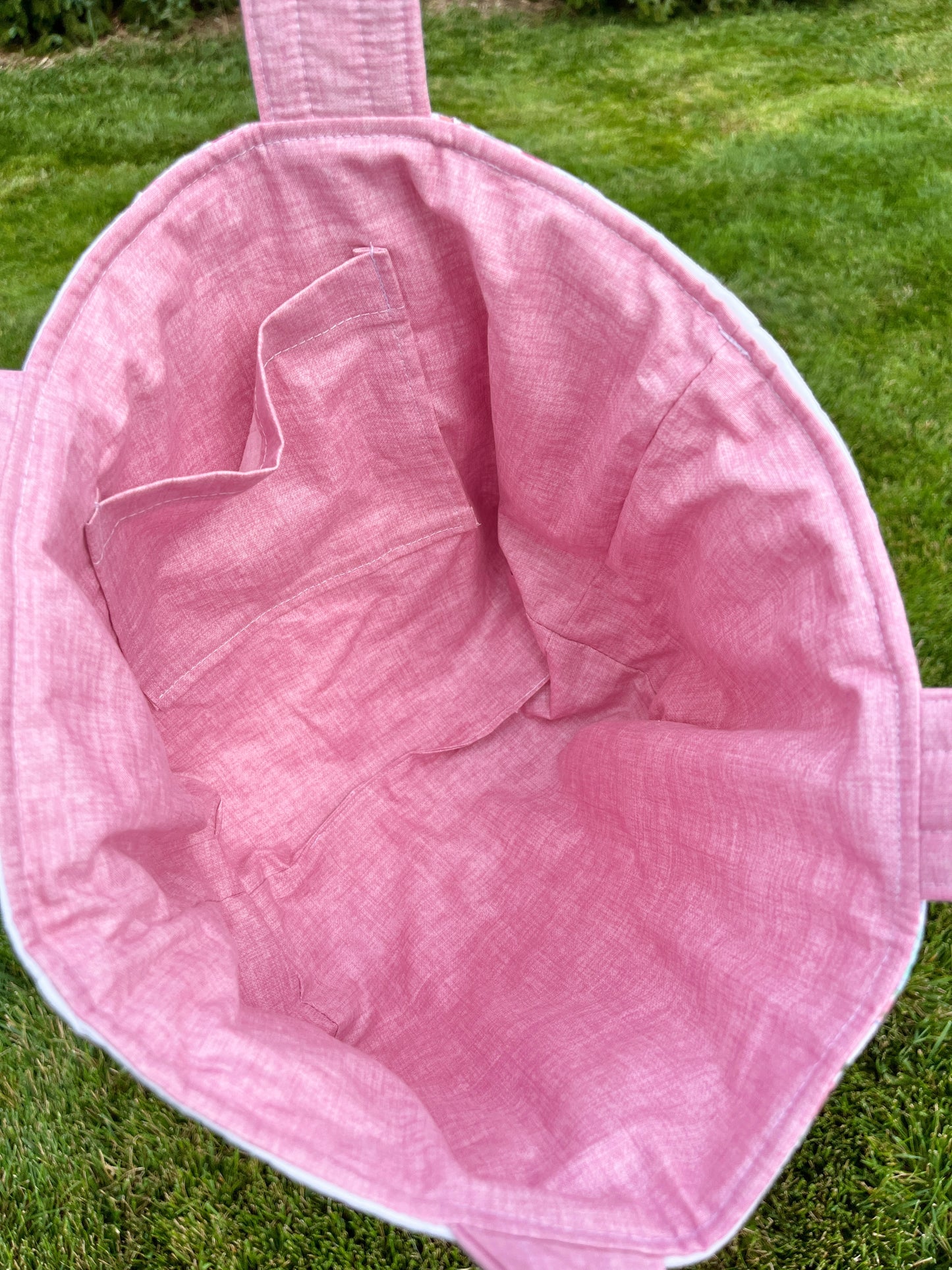 The Dusty Rose Quilted Mini Tote Bag *limited-edition*
