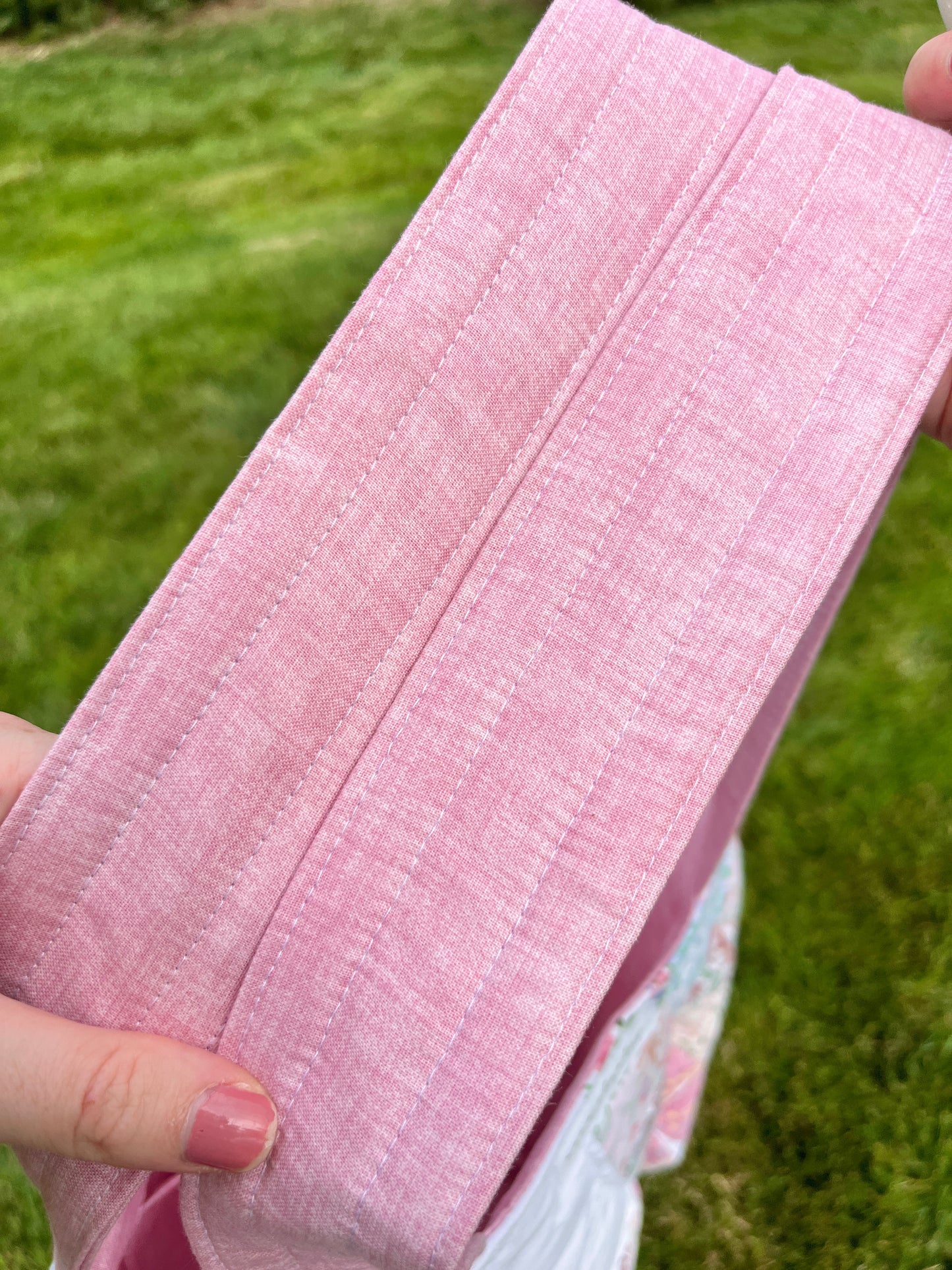 The Dusty Rose Quilted Mini Tote Bag *limited-edition*