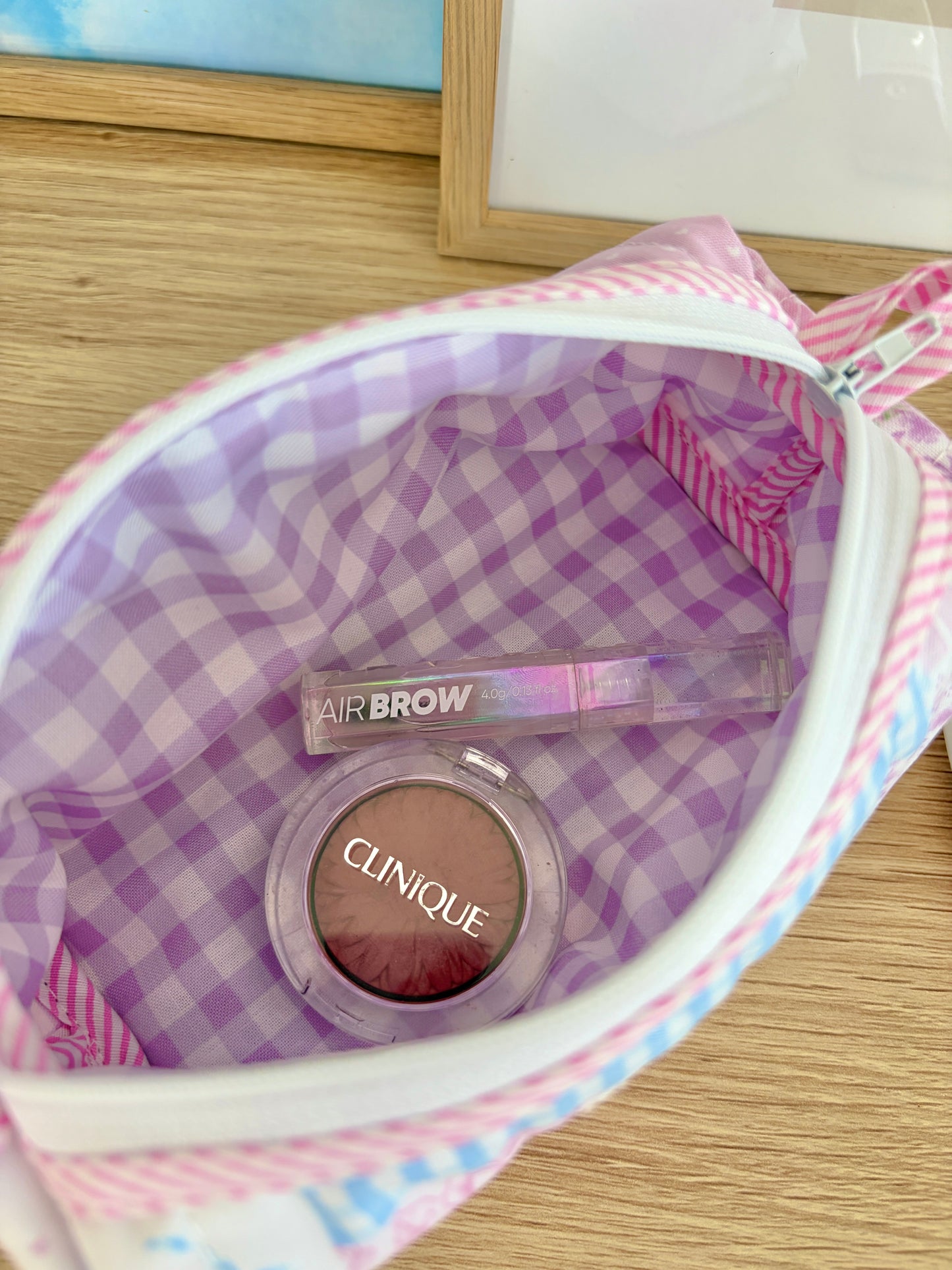 Pink Patchwork Colorblock Bag - Pink