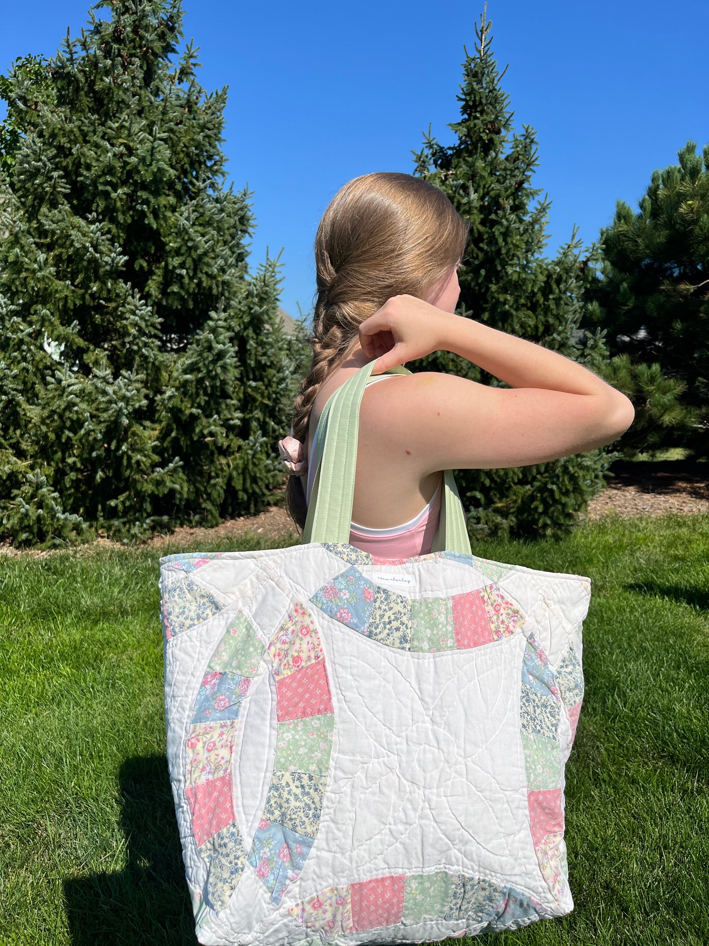 The Matcha Quilted Weekender Tote Bag *limited-edition*
