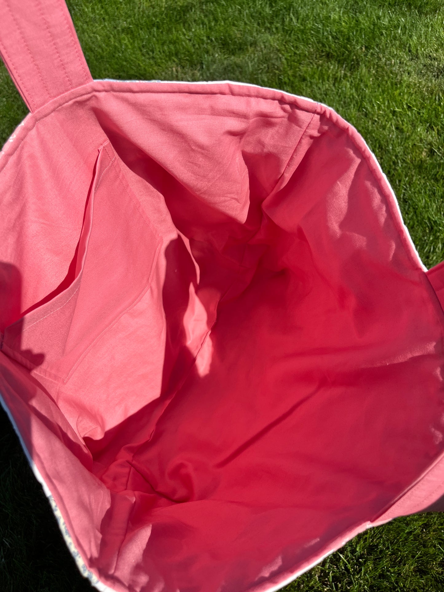 The Raspberry Quilted Weekender Tote Bag *limited-edition*